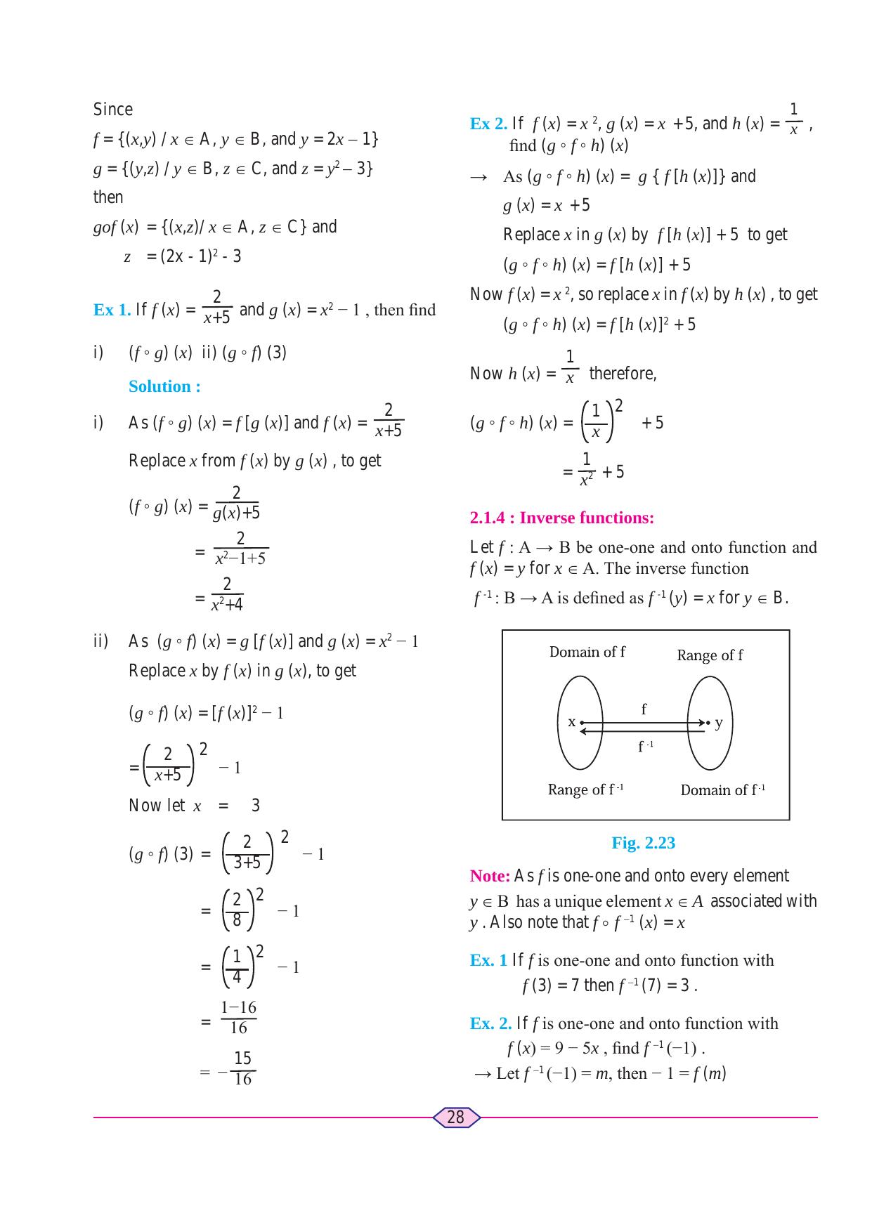 Maharashtra Board Class 11 Maths (Commerce) (Part 1) Textbook - Page 38