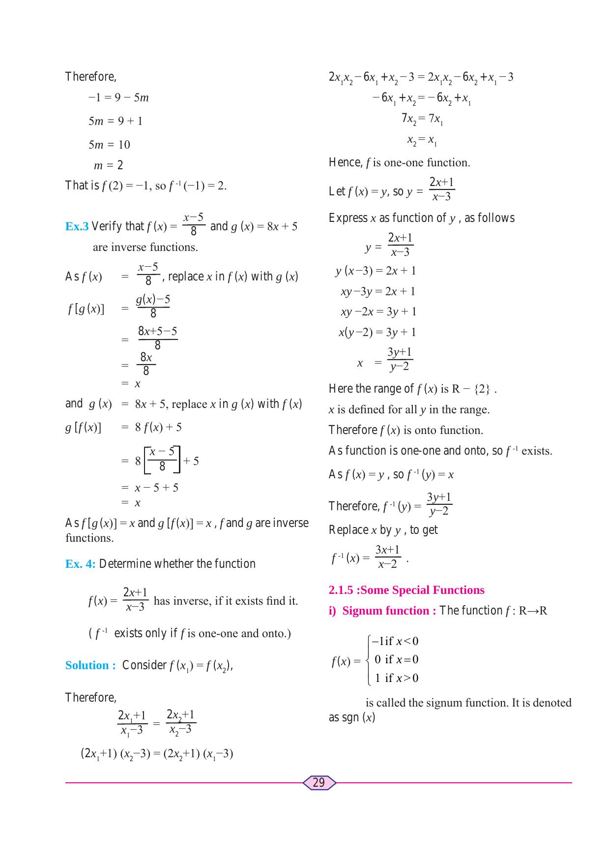 Maharashtra Board Class 11 Maths (Commerce) (Part 1) Textbook - Page 39