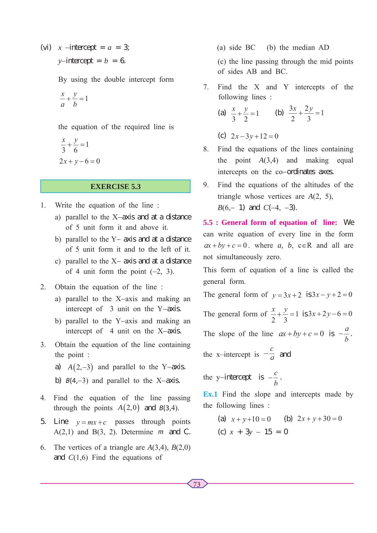 Maharashtra Board Class 11 Maths (Commerce) (Part 1) Textbook - Page 83