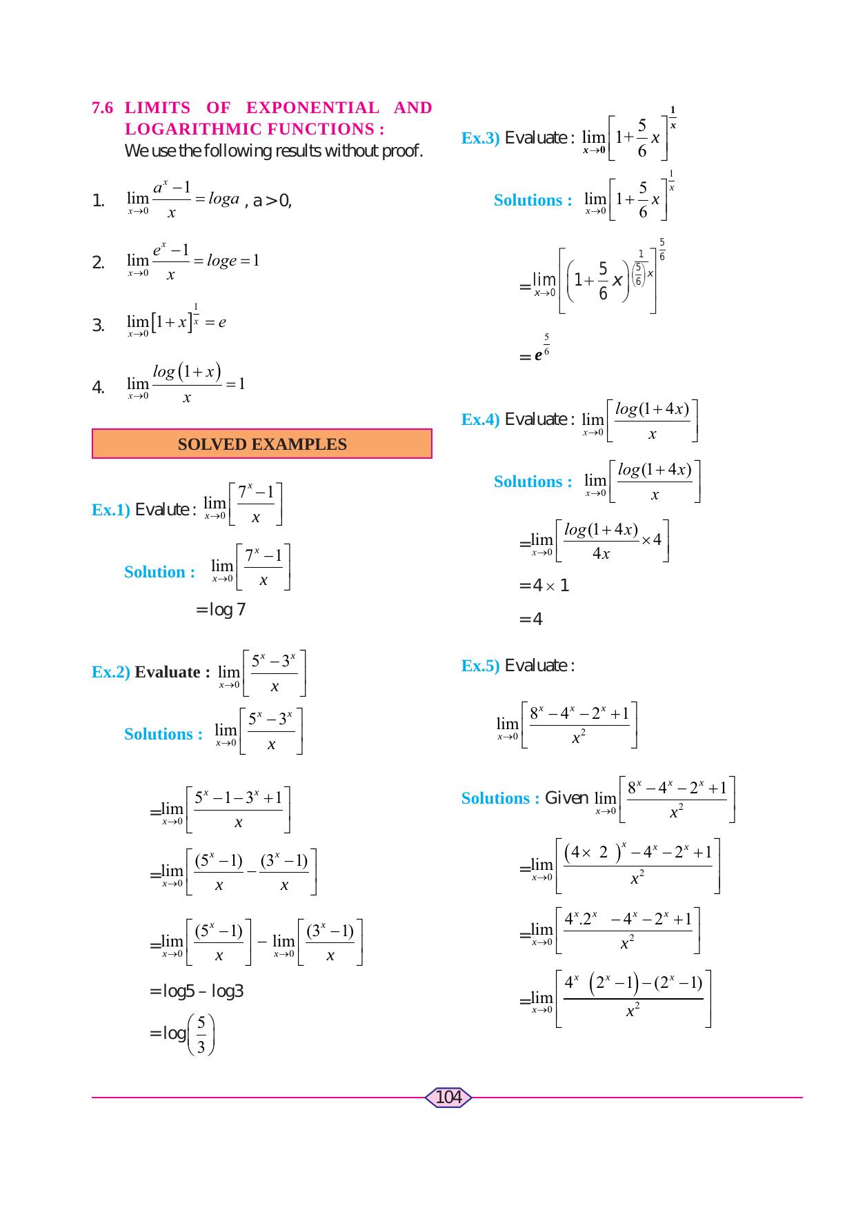 Maharashtra Board Class 11 Maths (Commerce) (Part 1) Textbook - Page 114