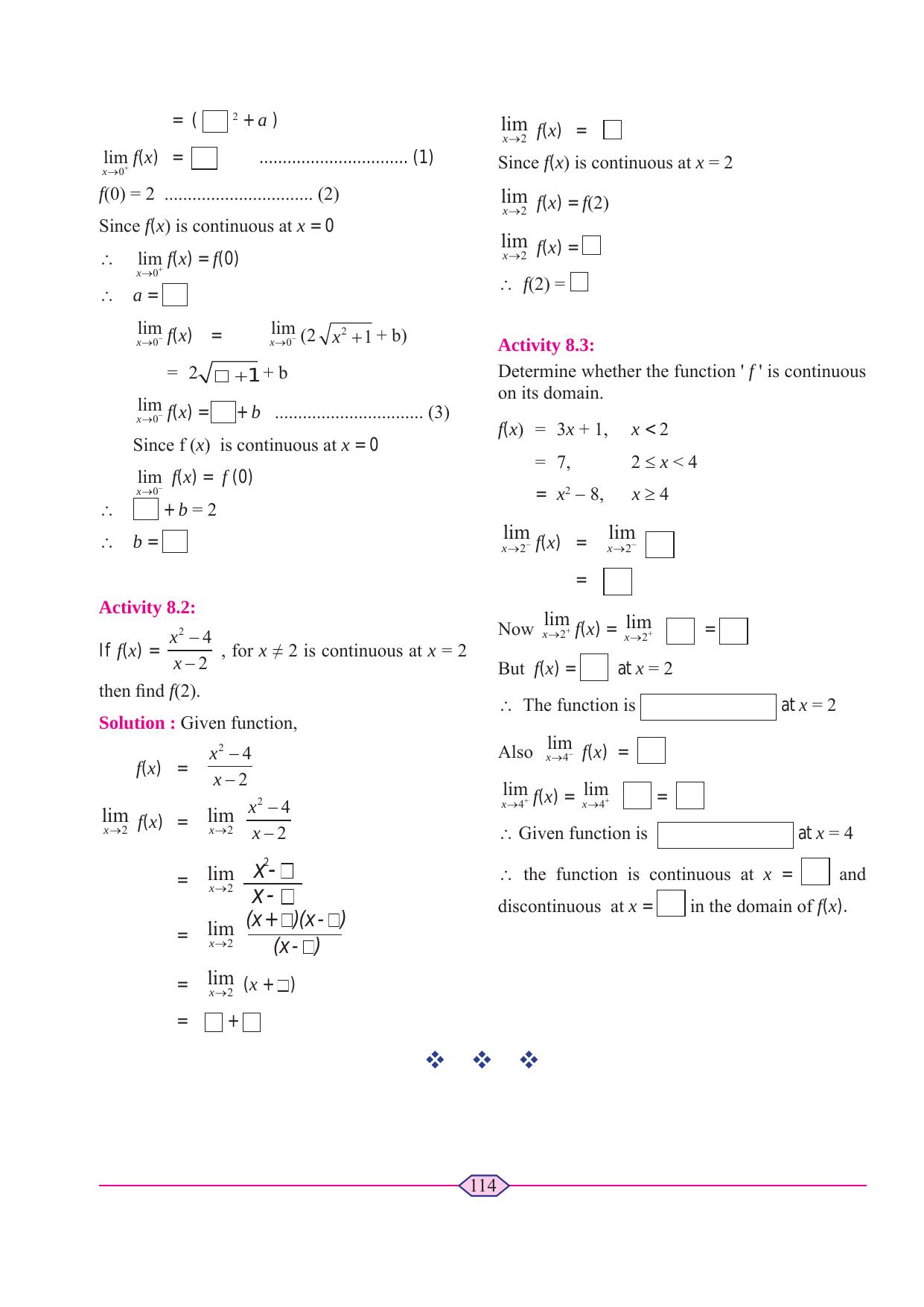 Maharashtra Board Class 11 Maths (Commerce) (Part 1) Textbook - Page 124