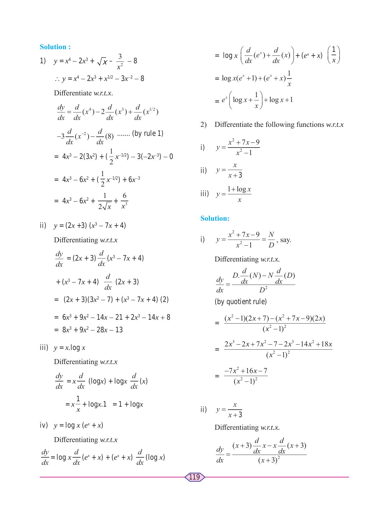 Maharashtra Board Class 11 Maths (Commerce) (Part 1) Textbook - Page 129