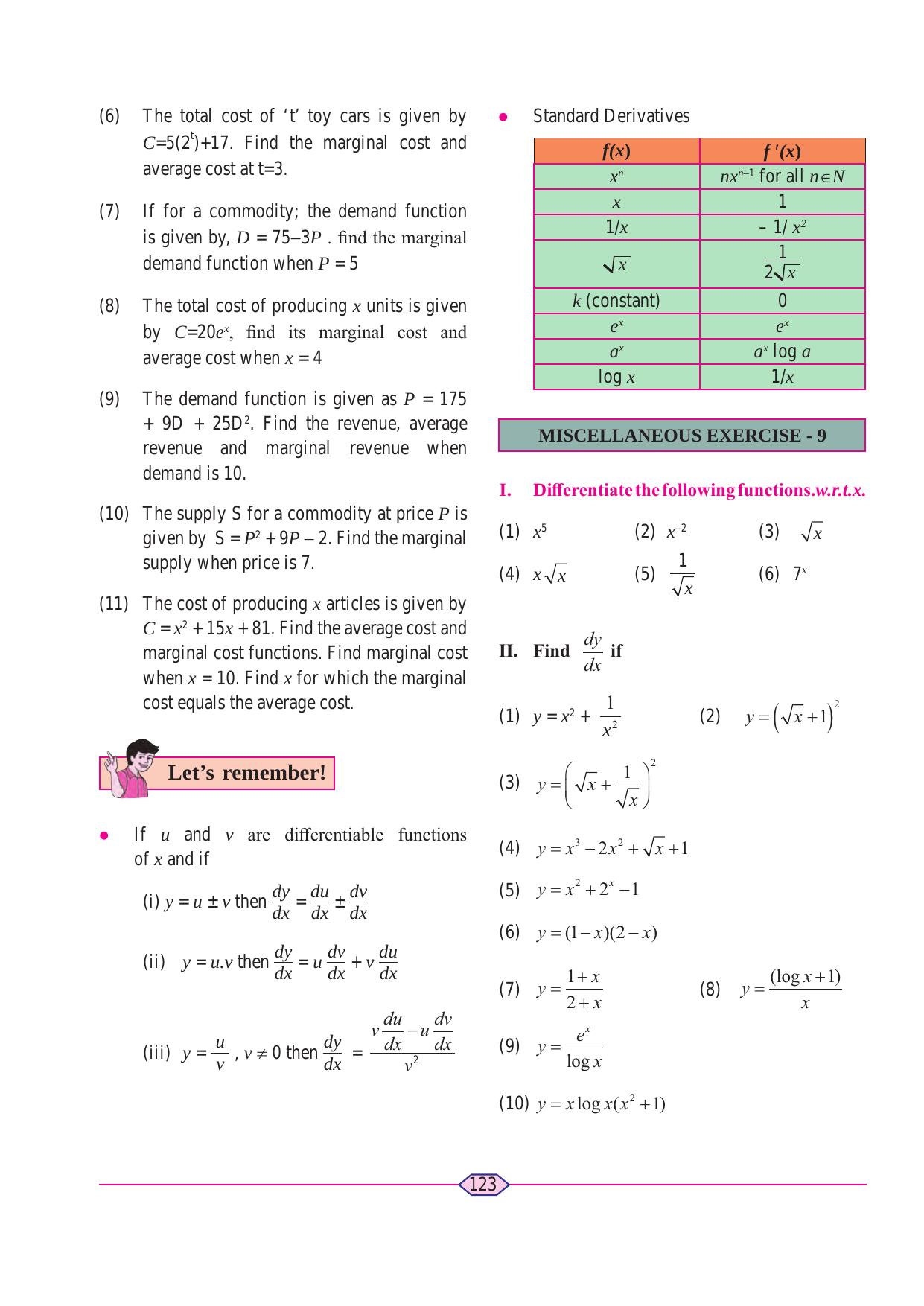 Maharashtra Board Class 11 Maths (Commerce) (Part 1) Textbook - Page 133