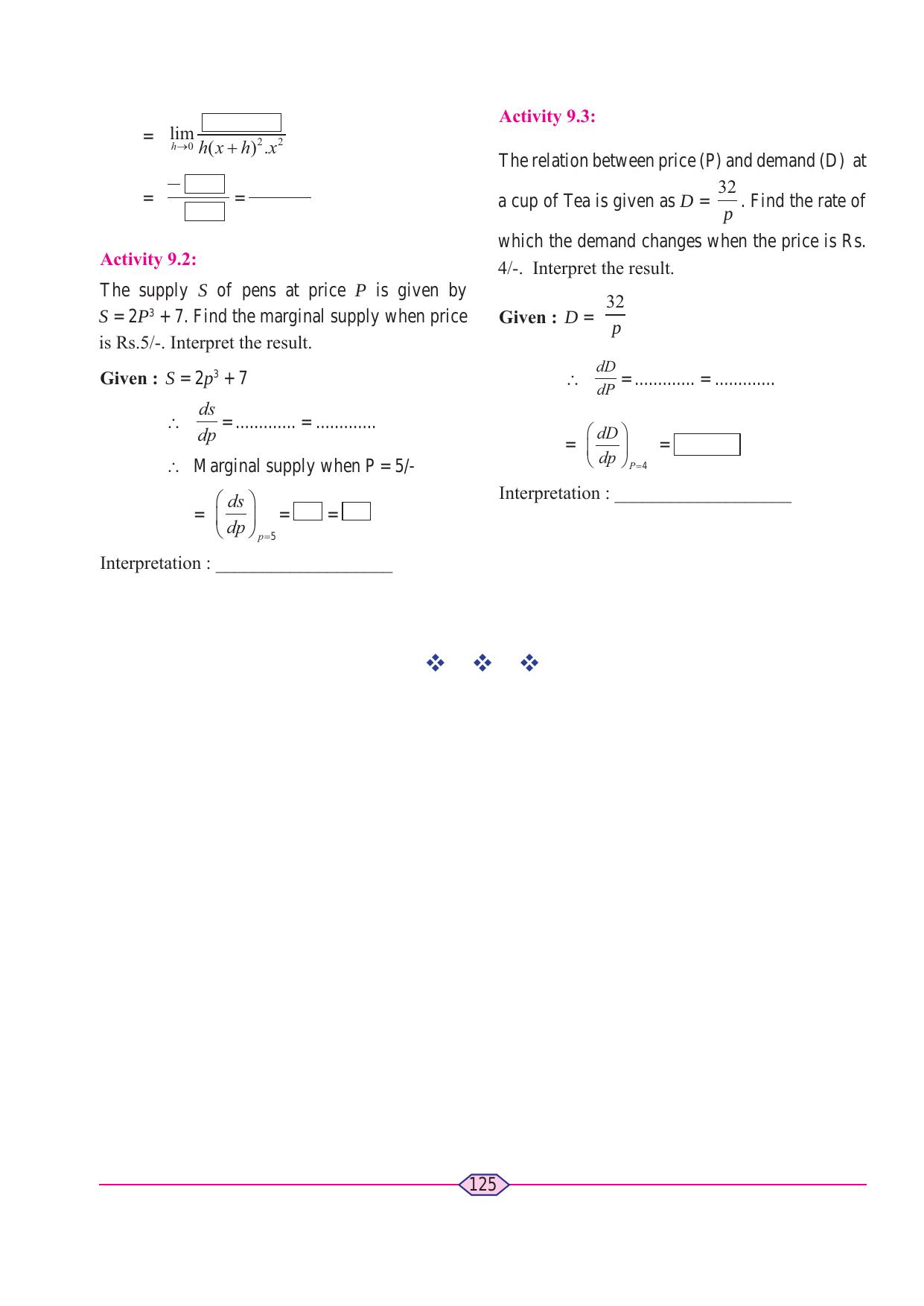 Maharashtra Board Class 11 Maths (Commerce) (Part 1) Textbook - Page 135