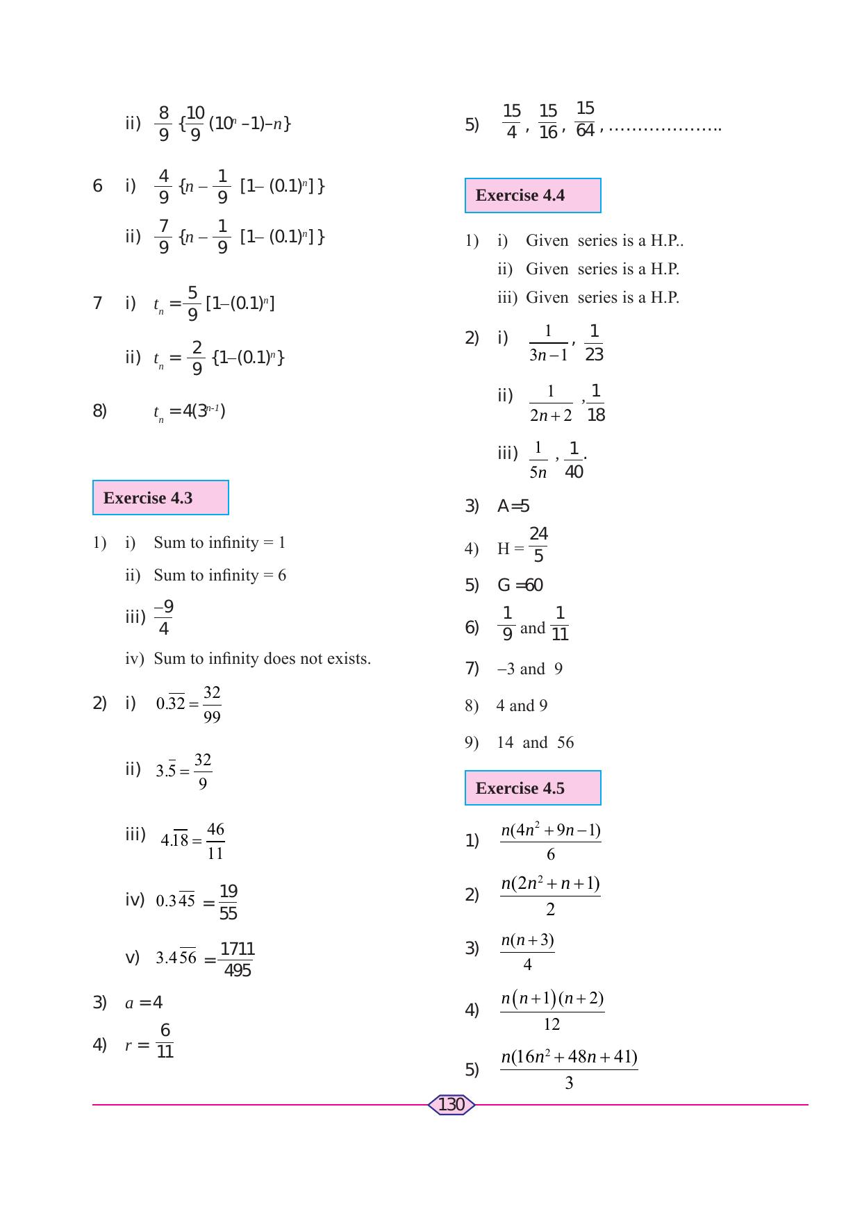 Maharashtra Board Class 11 Maths (Commerce) (Part 1) Textbook - Page 140
