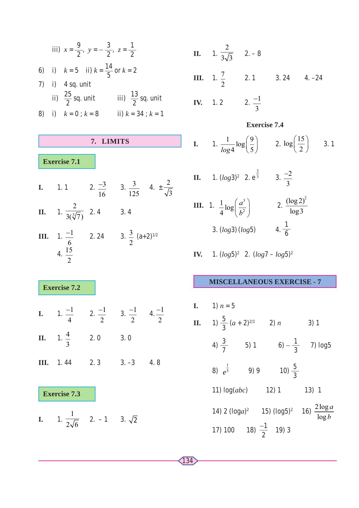 Maharashtra Board Class 11 Maths (Commerce) (Part 1) Textbook - Page 144