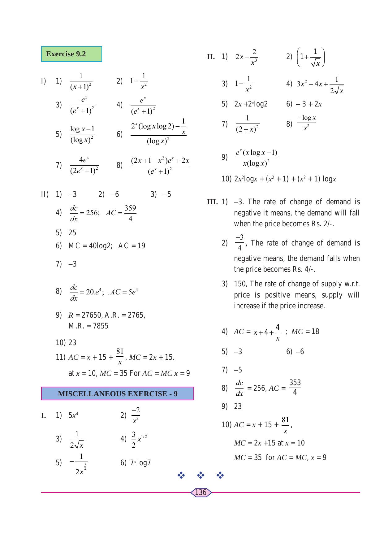 Maharashtra Board Class 11 Maths (Commerce) (Part 1) Textbook - Page 146