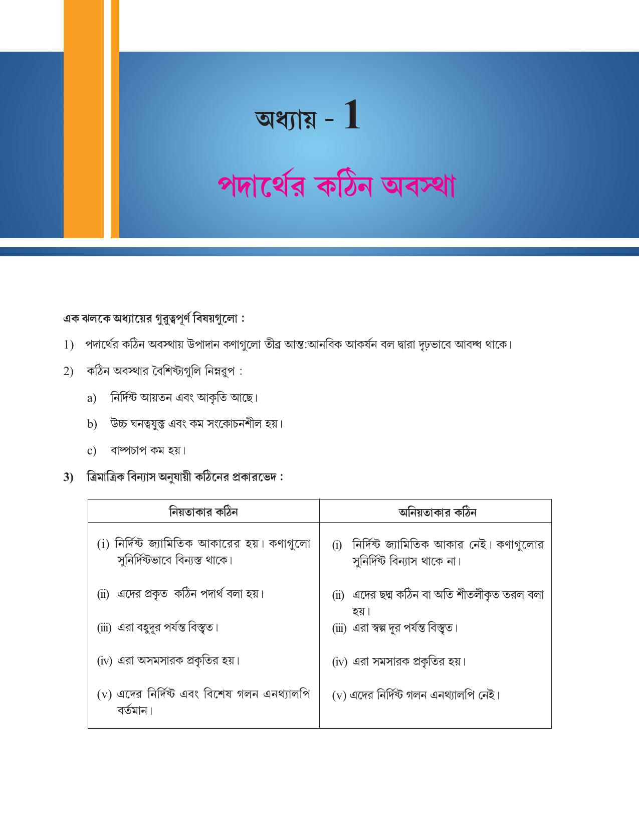 Tripura Board Class 12 Chemistry Bengali Version Workbooks - Page 7