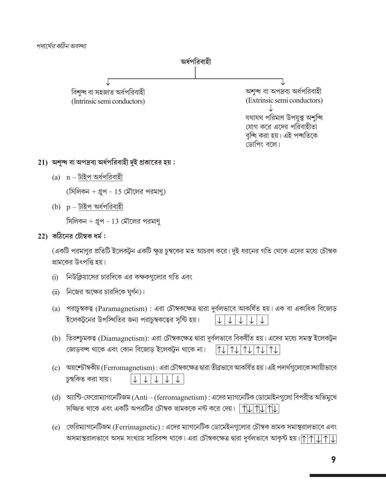 Tripura Board Class 12 Chemistry Bengali Version Workbooks - Page 15