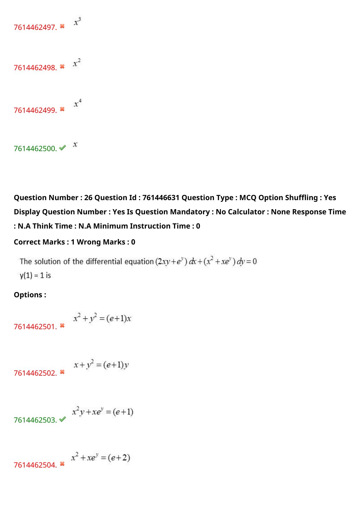 TS ECET 2024: BSM – BSC-MATHEMATICS Master Question Paper With Preliminary Key - Page 19