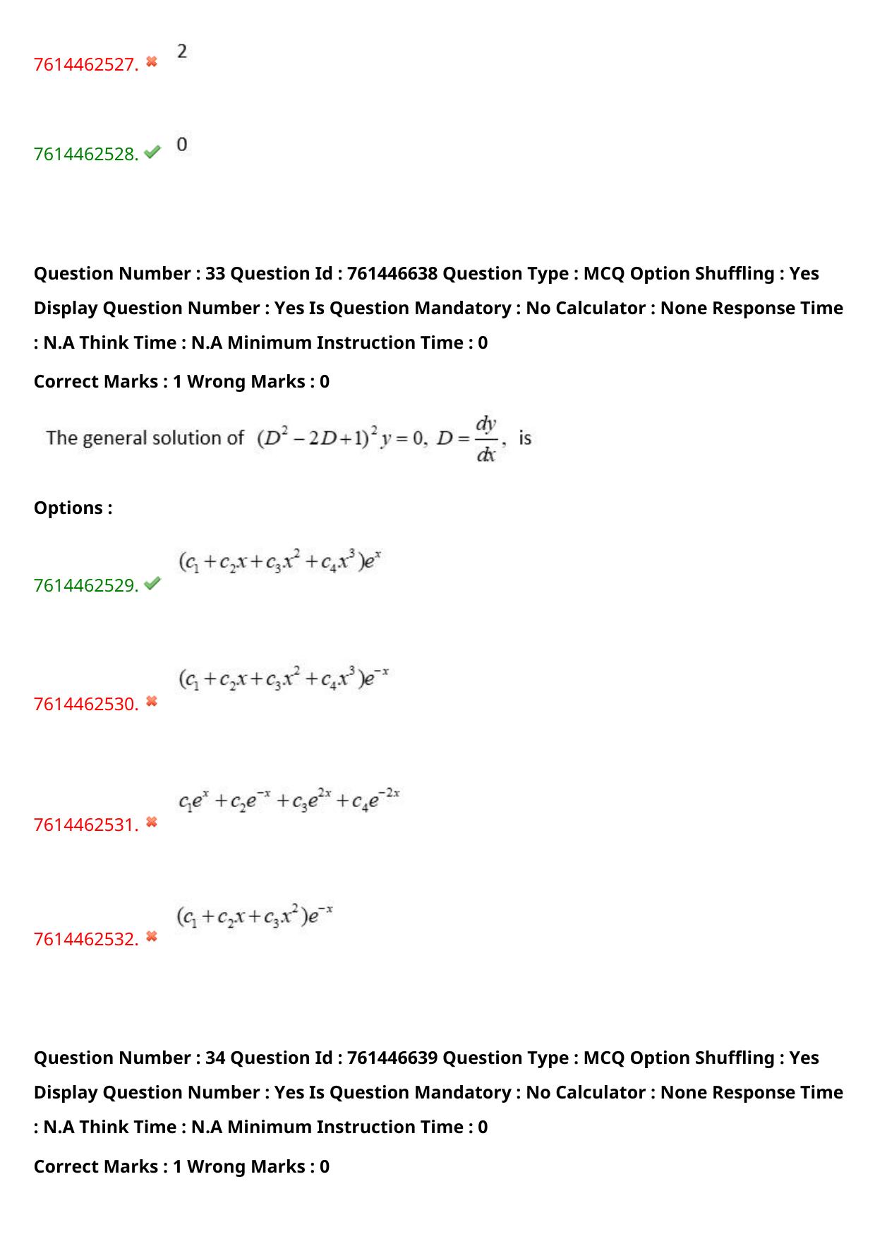 TS ECET 2024: BSM – BSC-MATHEMATICS Master Question Paper With Preliminary Key - Page 24