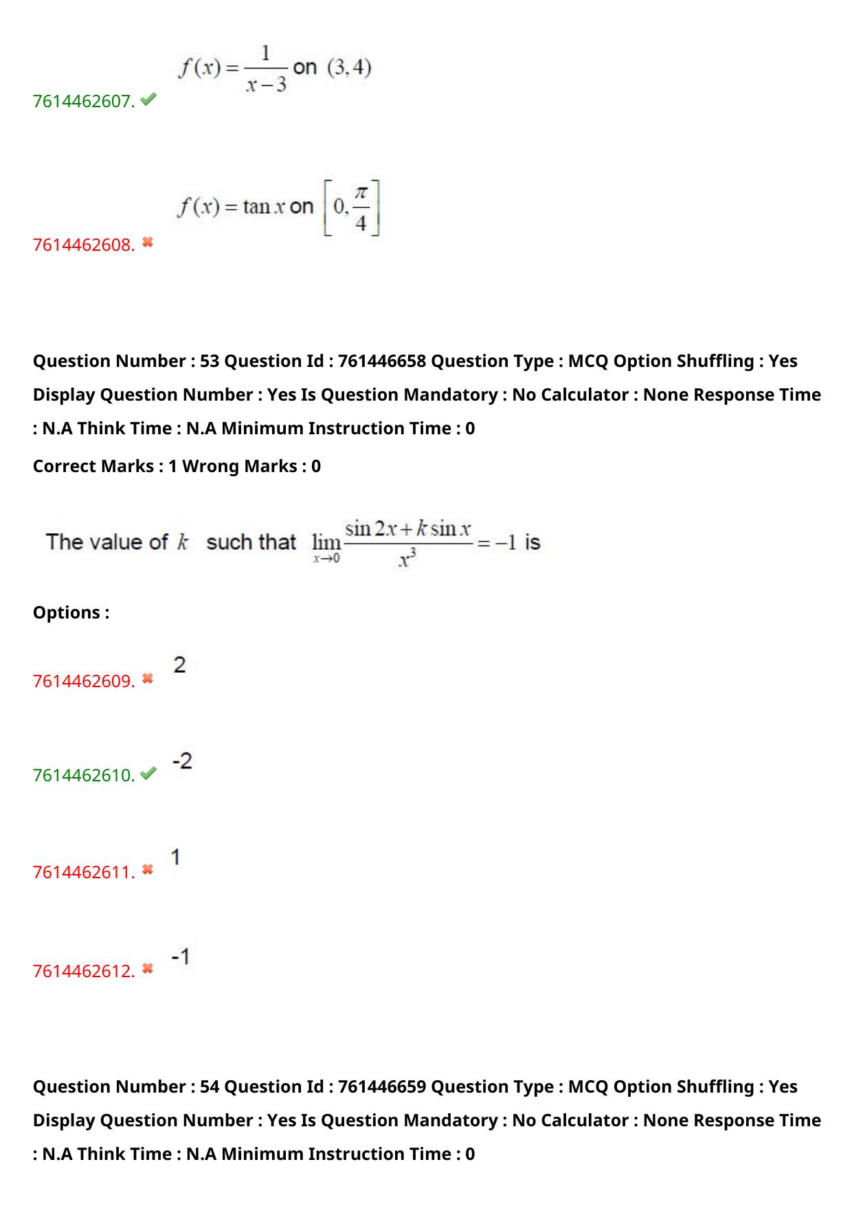 TS ECET 2024: BSM – BSC-MATHEMATICS Master Question Paper With Preliminary Key - Page 38