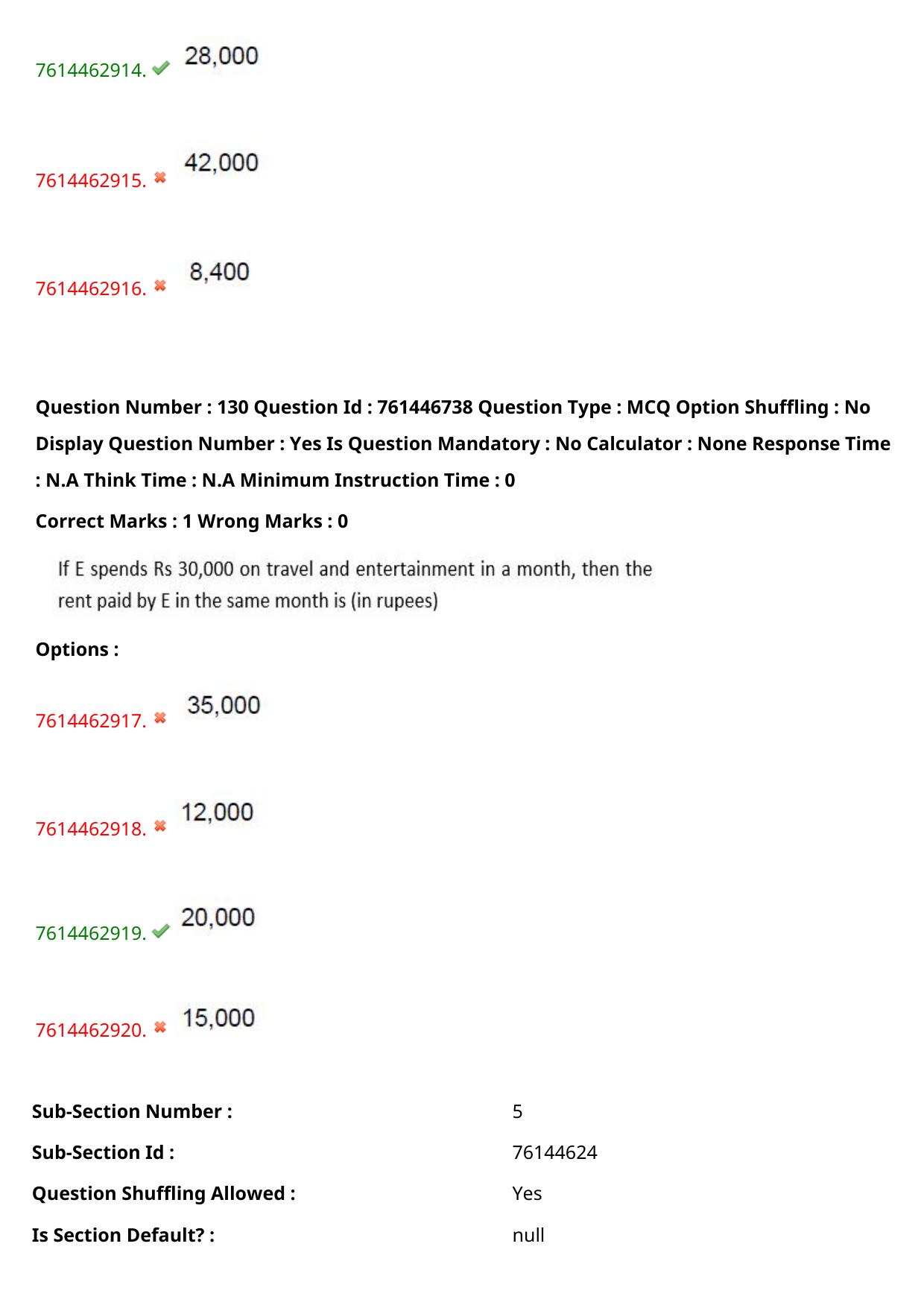 TS ECET 2024: BSM – BSC-MATHEMATICS Master Question Paper With Preliminary Key - Page 91