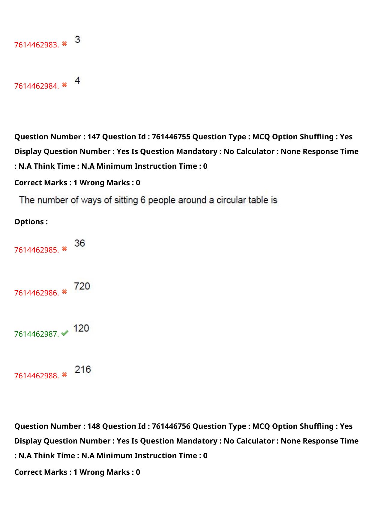 TS ECET 2024: BSM – BSC-MATHEMATICS Master Question Paper With Preliminary Key - Page 102