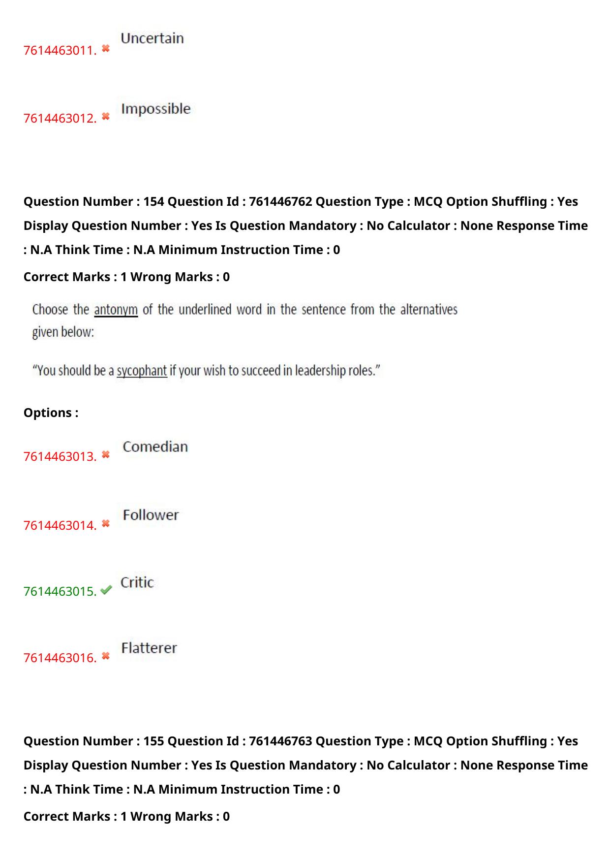 TS ECET 2024: BSM – BSC-MATHEMATICS Master Question Paper With Preliminary Key - Page 107