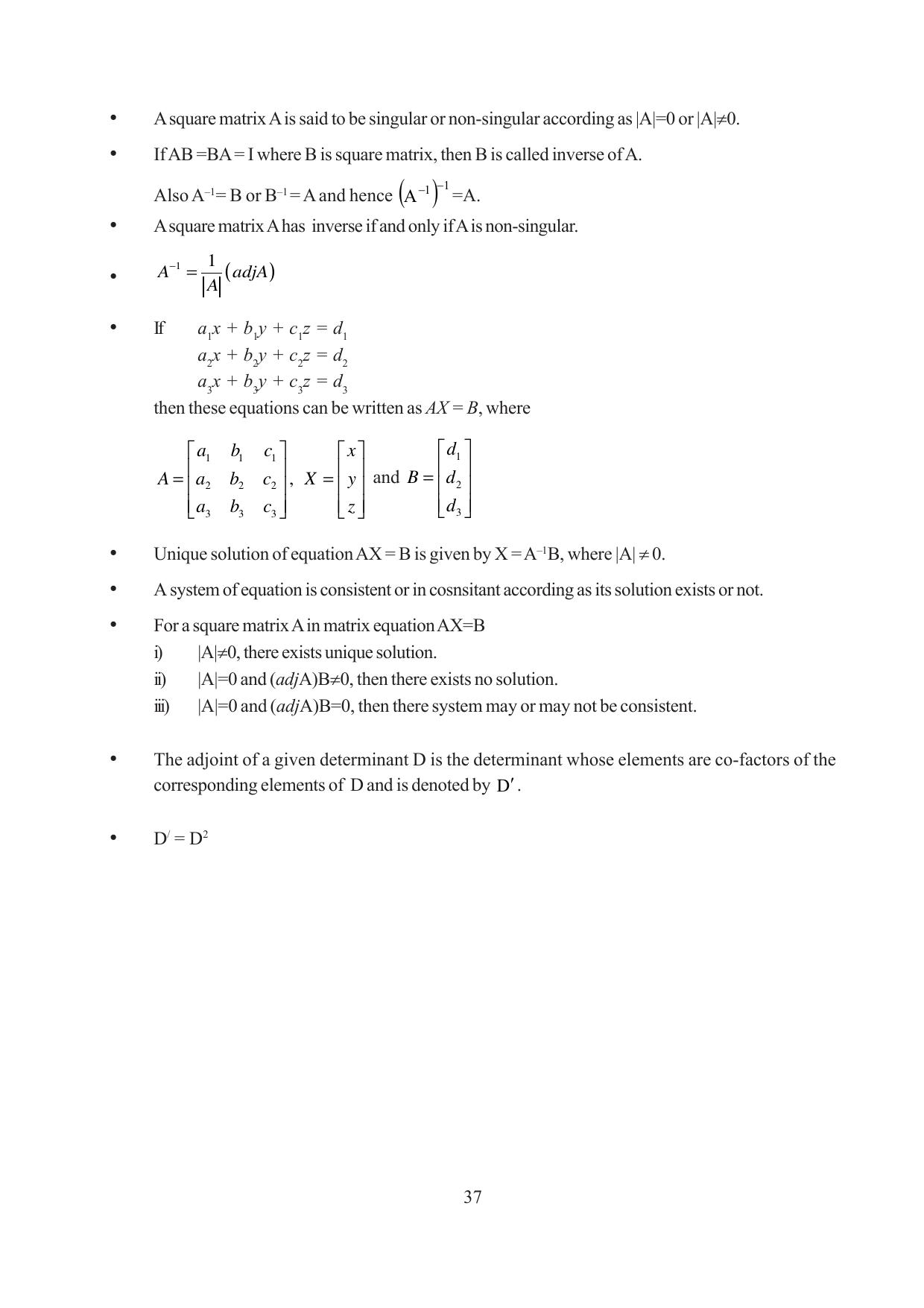 Tripura Board Class 12 Mathematics English Version Workbooks - Page 37