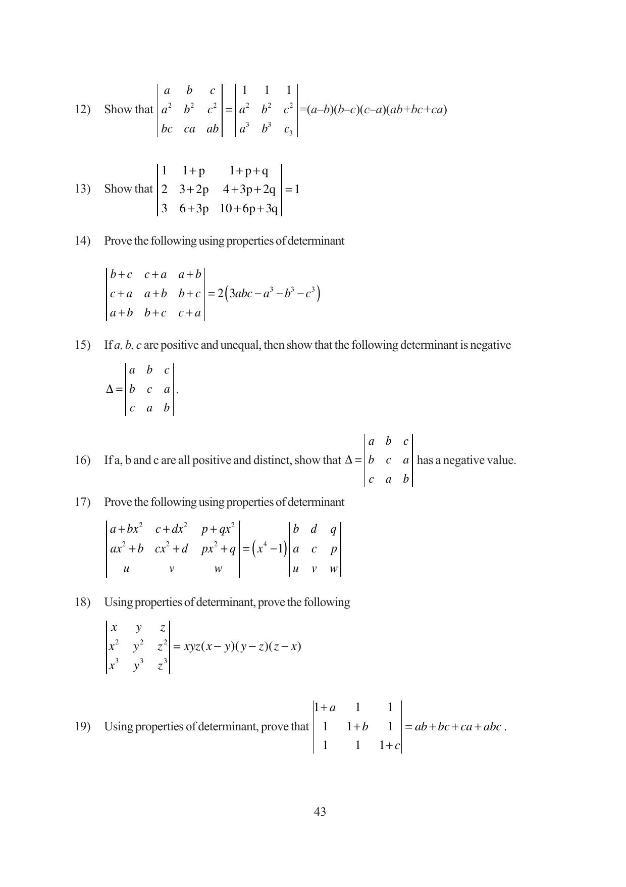 Tripura Board Class 12 Mathematics English Version Workbooks - Page 43