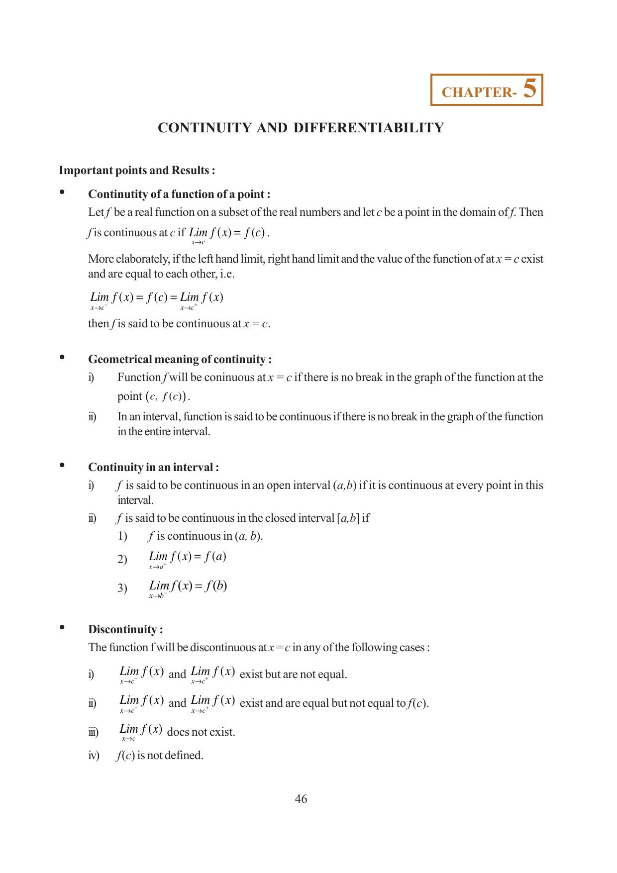 Tripura Board Class 12 Mathematics English Version Workbooks - Page 46