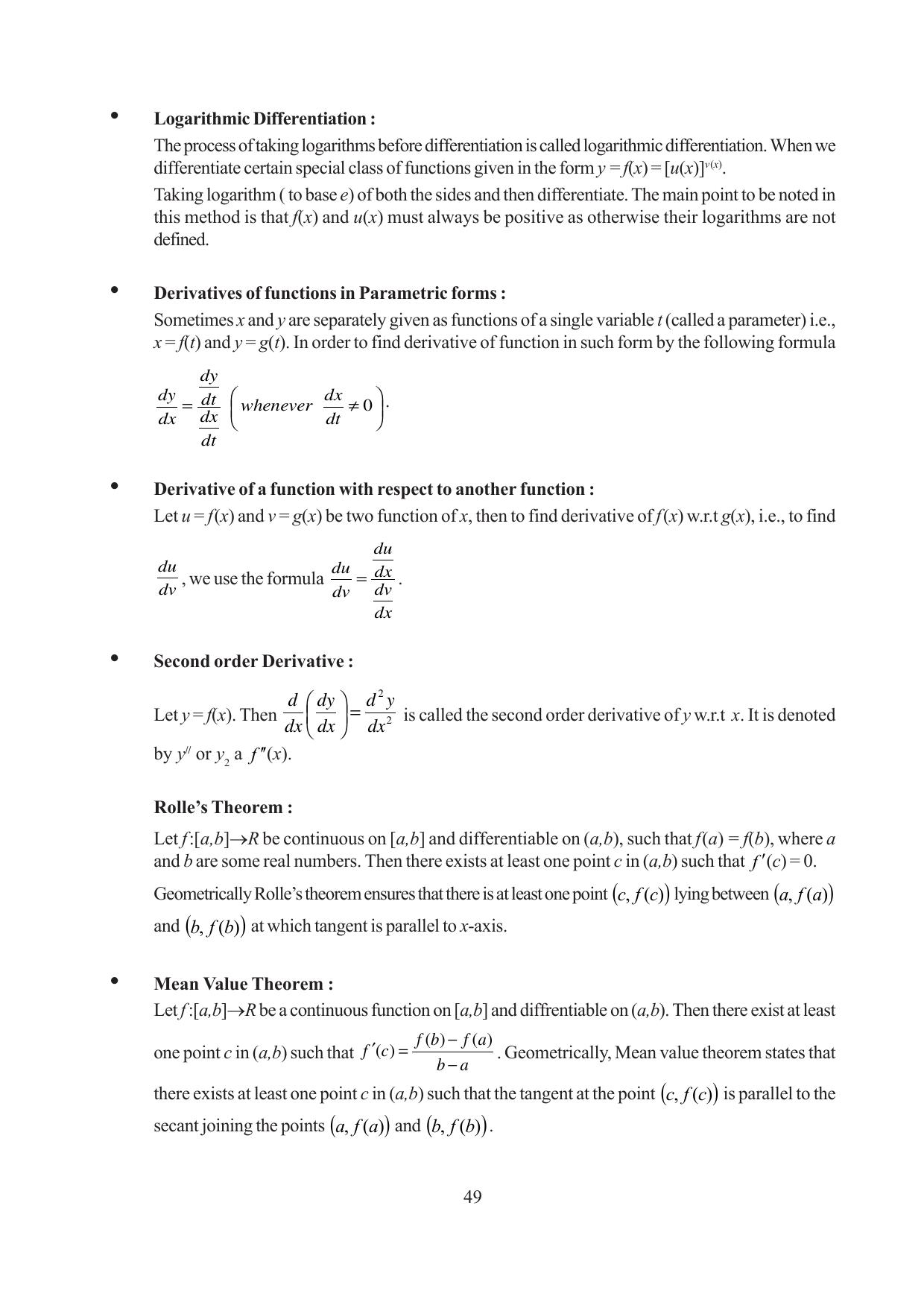 Tripura Board Class 12 Mathematics English Version Workbooks - Page 49