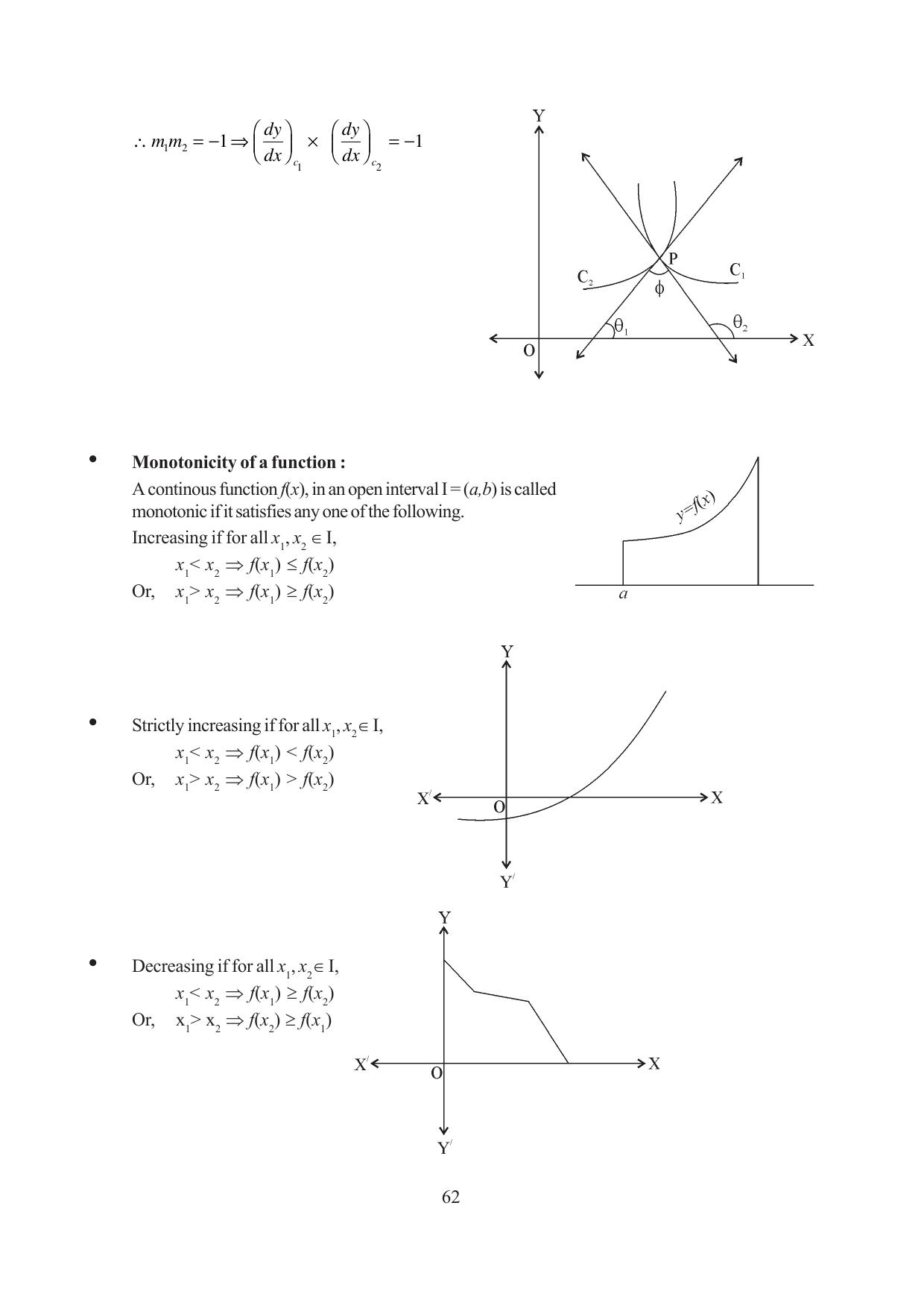 Tripura Board Class 12 Mathematics English Version Workbooks - Page 62