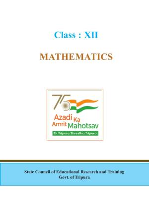 Tripura Board Class 12 Mathematics English Version Workbooks