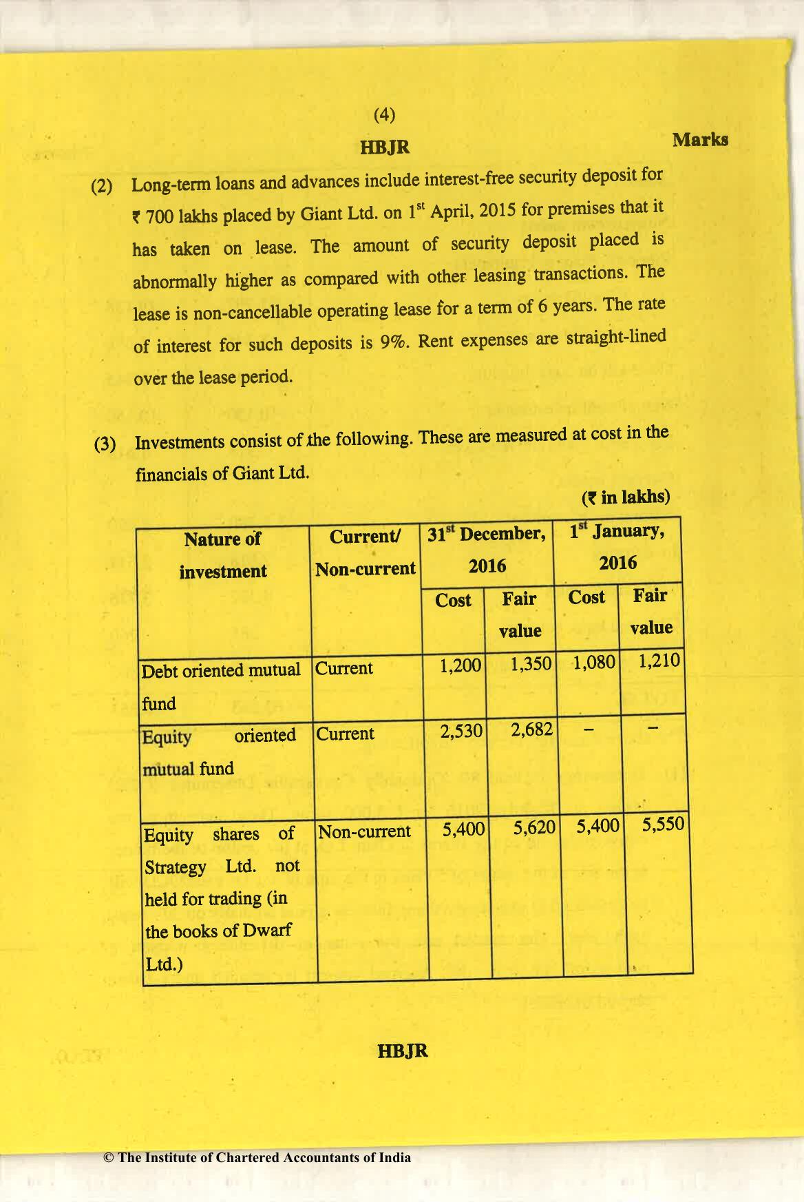 CA Final May 2018 Question Paper - Paper 6E – Global Financial Reporting Standards - Page 4