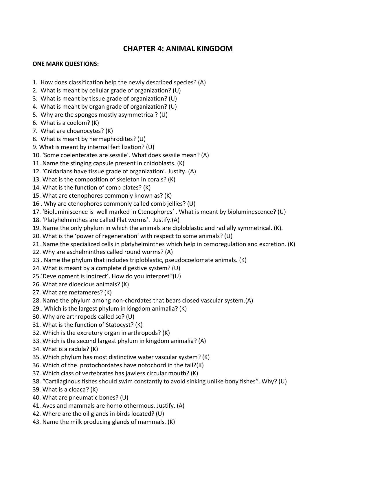 Karnataka 1st PUC Question Bank for Biology - Page 23