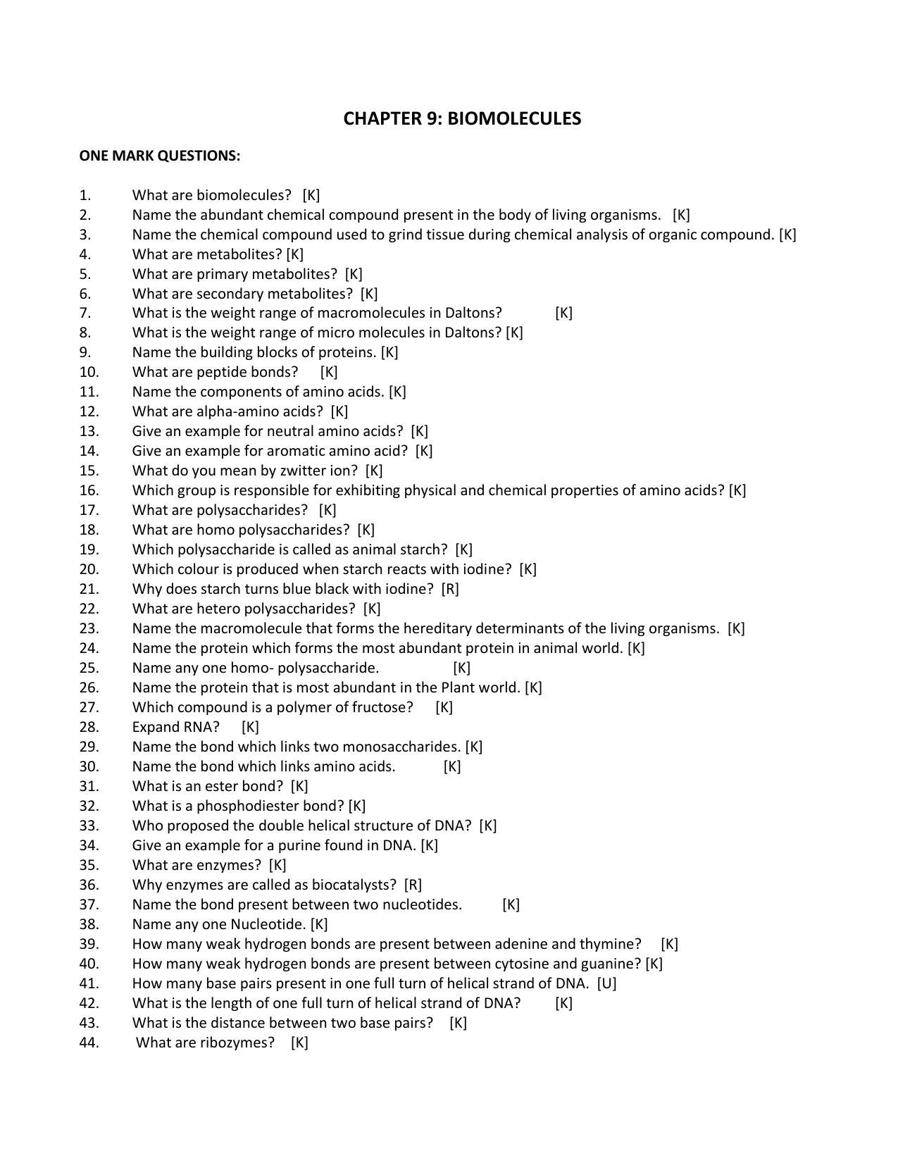 Karnataka 1st PUC Question Bank for Biology - Page 42