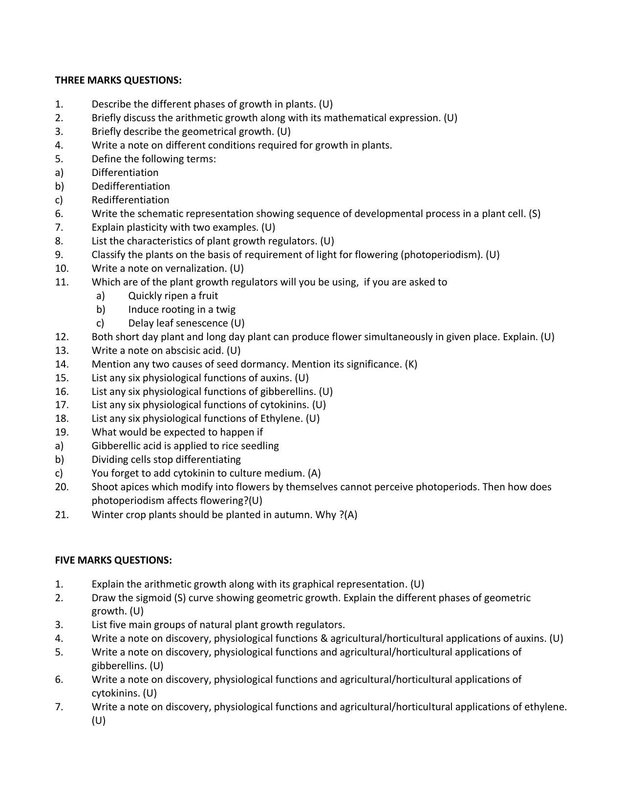 Karnataka 1st PUC Question Bank for Biology - Page 62