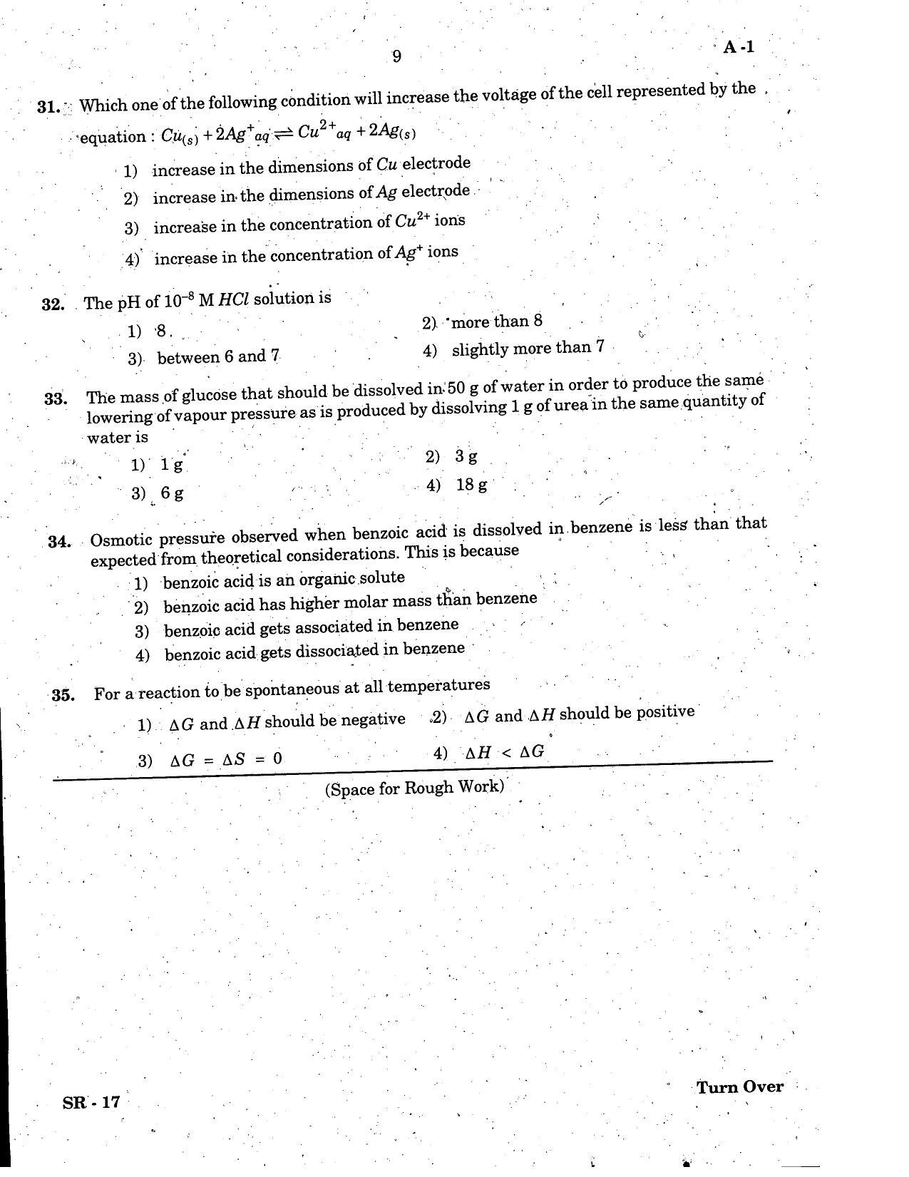 Kcet Chemistry 2006 Question Papers - Indcareer Docs