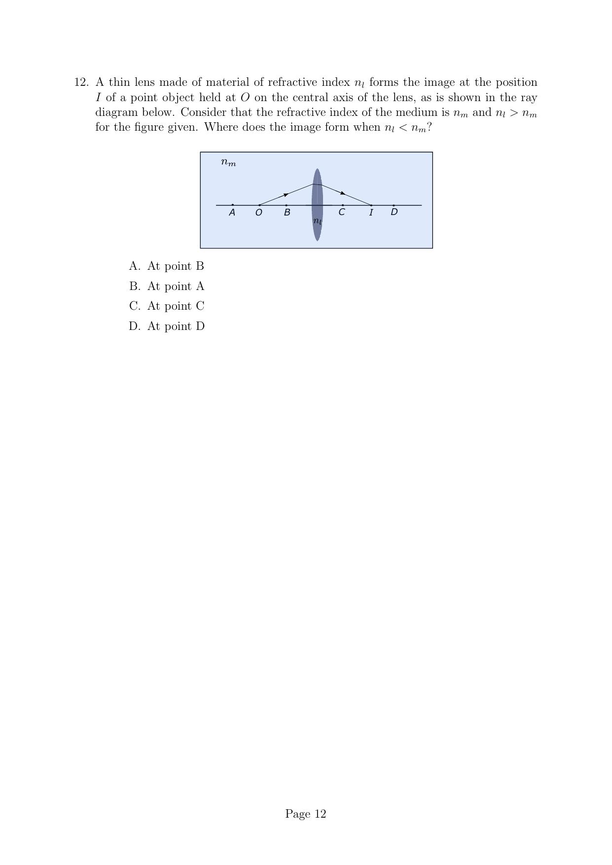 IISER Aptitude Test 2022 English Question Paper - Page 27