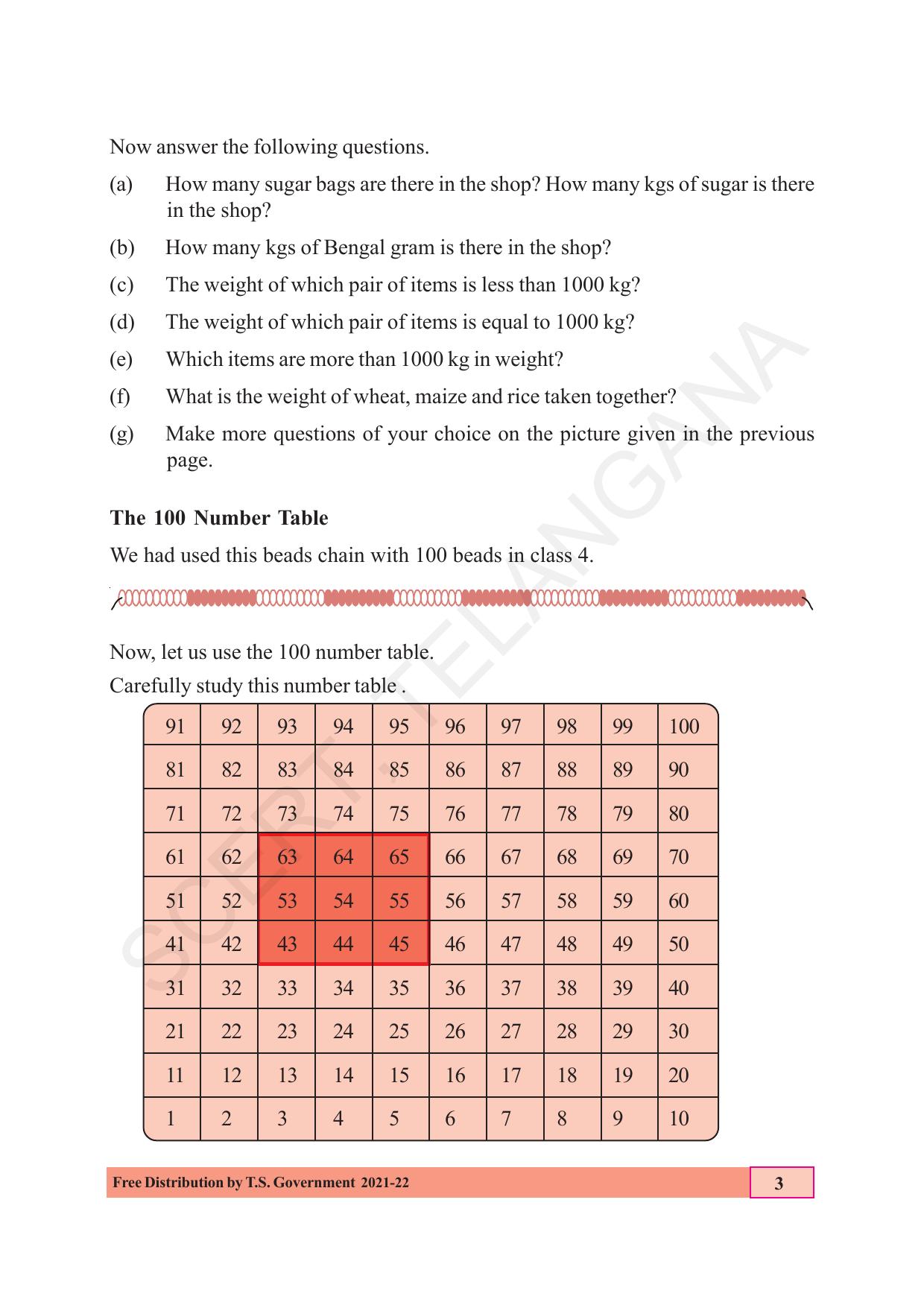 TS SCERT Class 5 Maths (English Medium) Text Book - Page 11