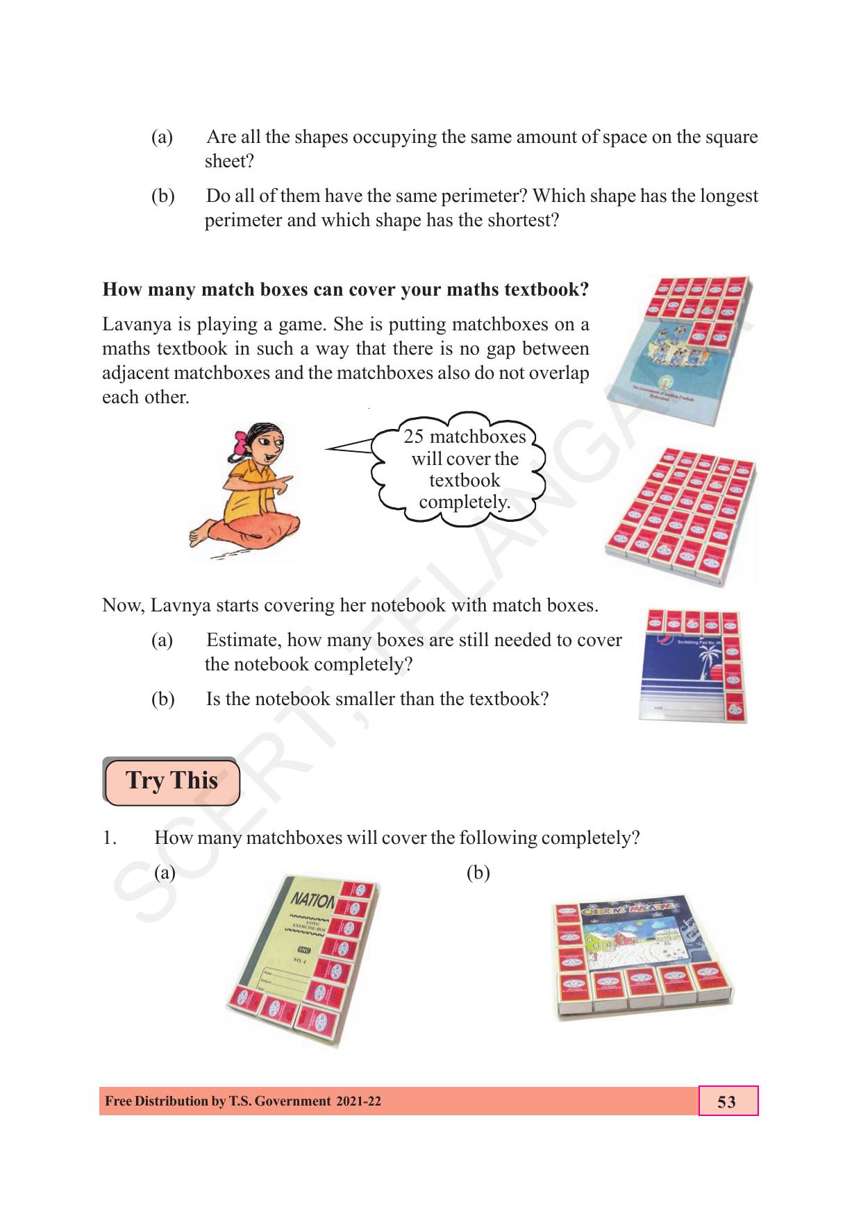 TS SCERT Class 5 Maths (English Medium) Text Book - Page 61