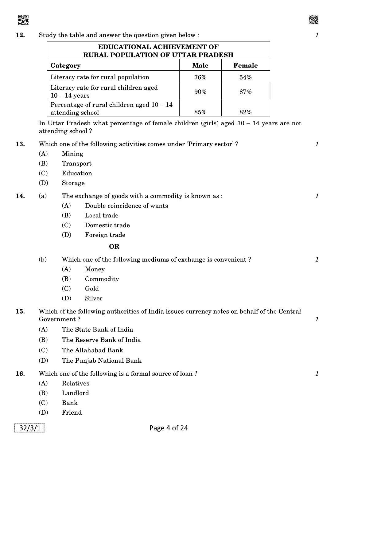 case study questions class 10 social science 2021