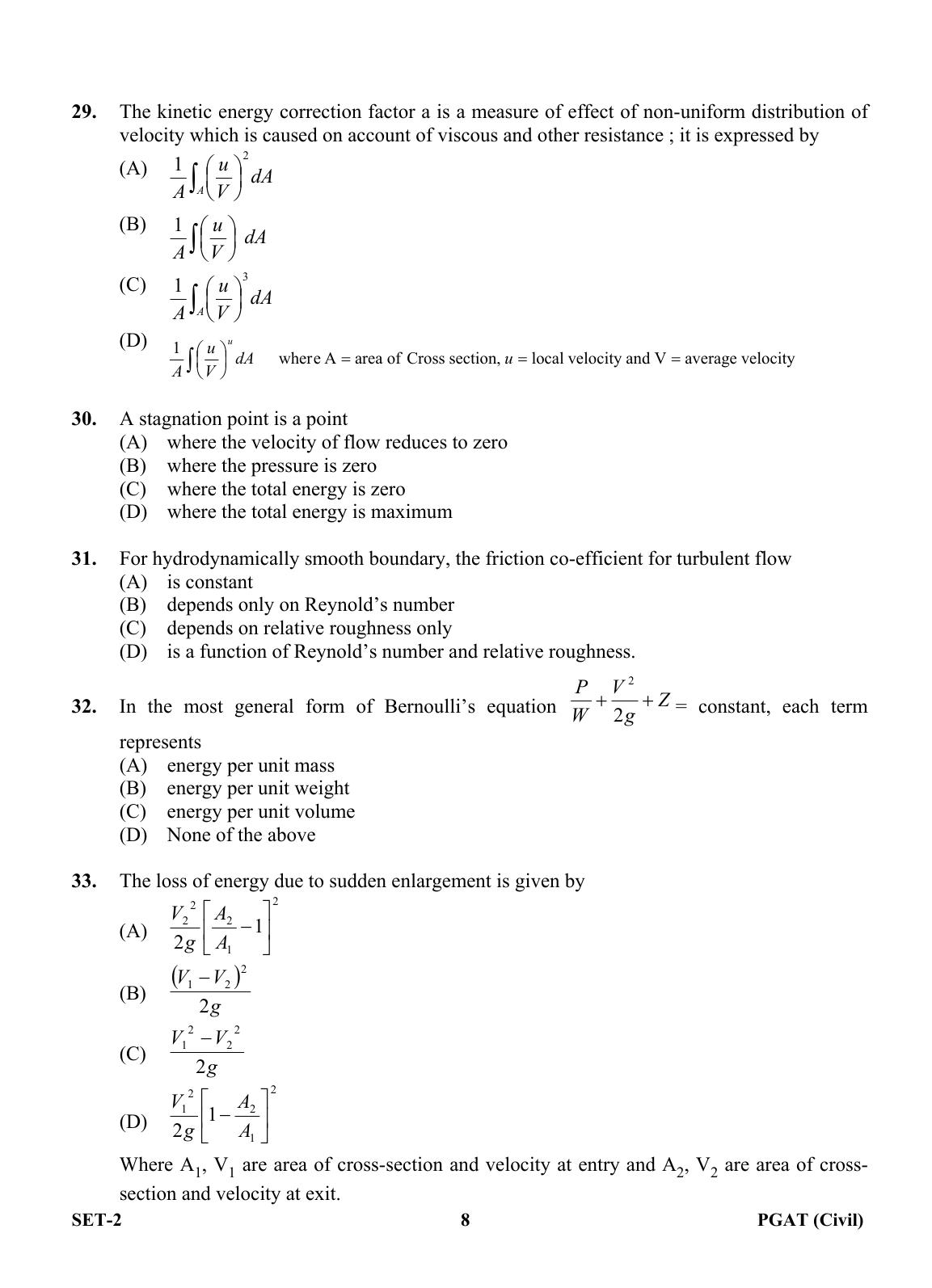 OJEE PGAT 2013 Civil Set 2 Question Paper - IndCareer Docs