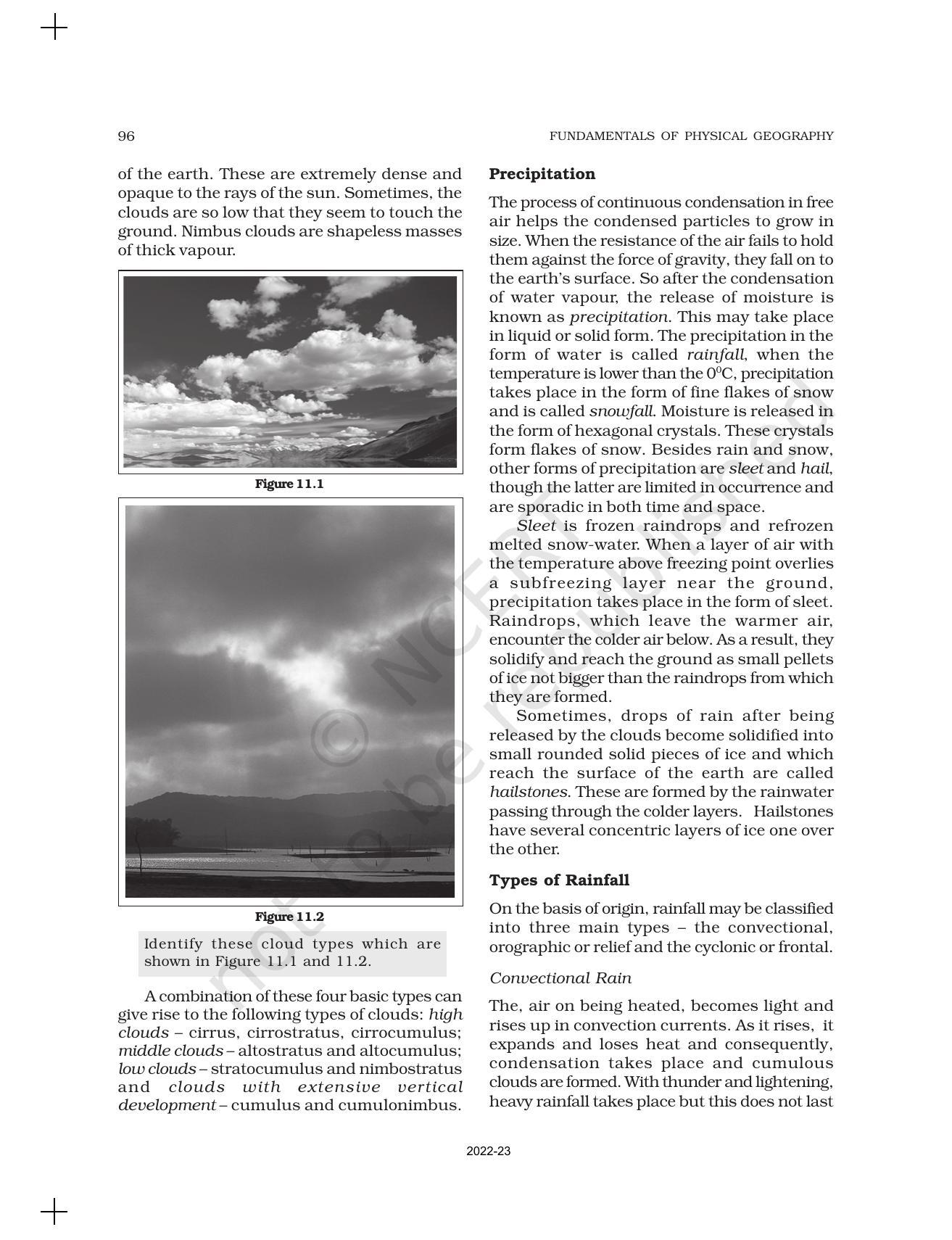 NCERT Book for Class 11 Geography (Part-I) Chapter 11 Water in the Atmosphere - Page 3