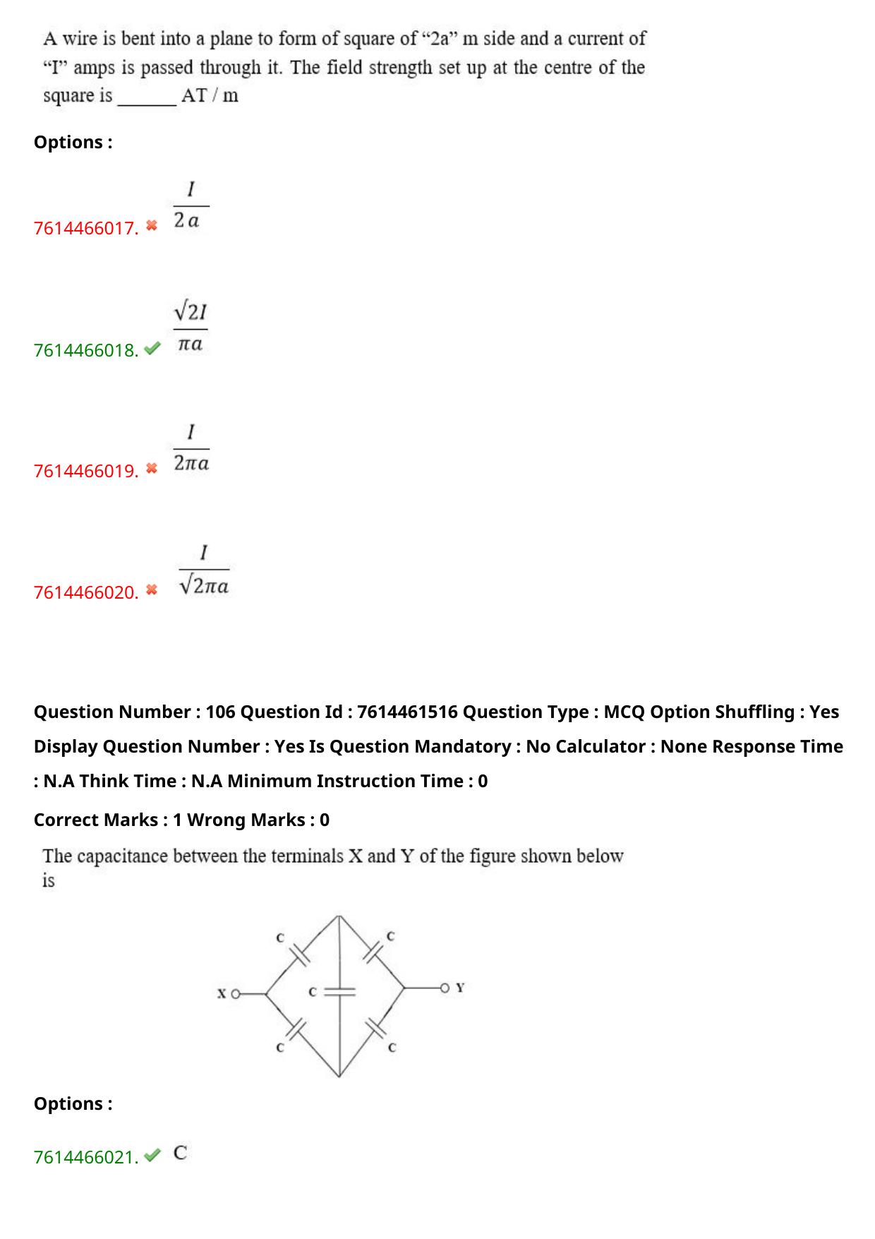 TS ECET 2024: EEE - ELECTRICAL AND ELECTRONICS ENGINEERING Master Question Paper With Preliminary Key - Page 66