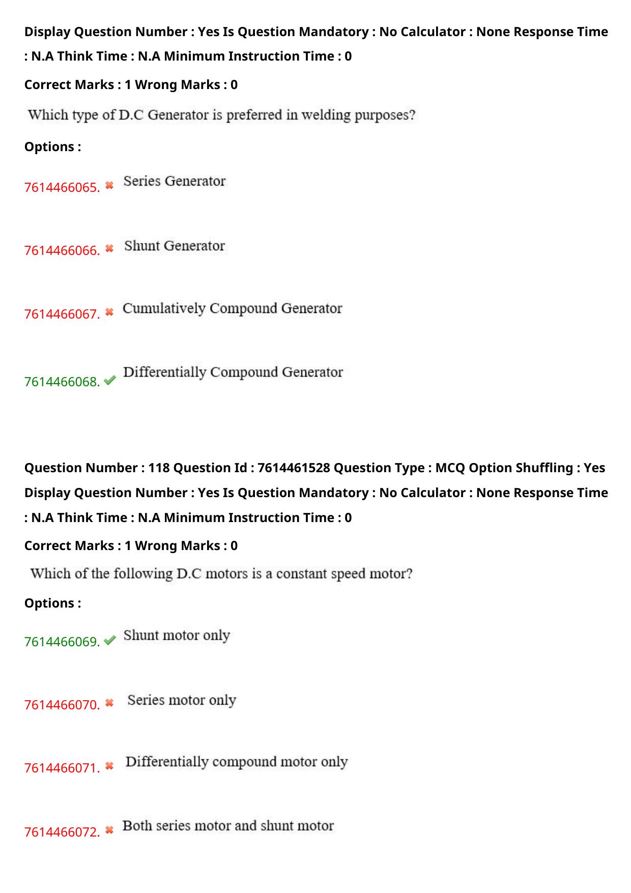 TS ECET 2024: EEE - ELECTRICAL AND ELECTRONICS ENGINEERING Master Question Paper With Preliminary Key - Page 73