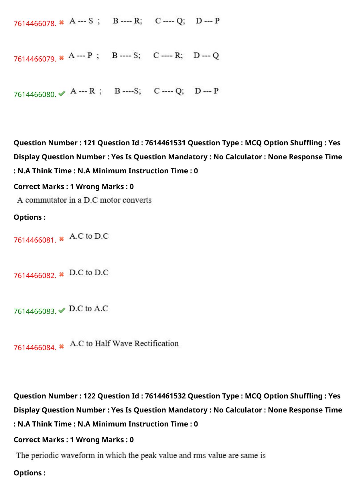 TS ECET 2024: EEE - ELECTRICAL AND ELECTRONICS ENGINEERING Master Question Paper With Preliminary Key - Page 75