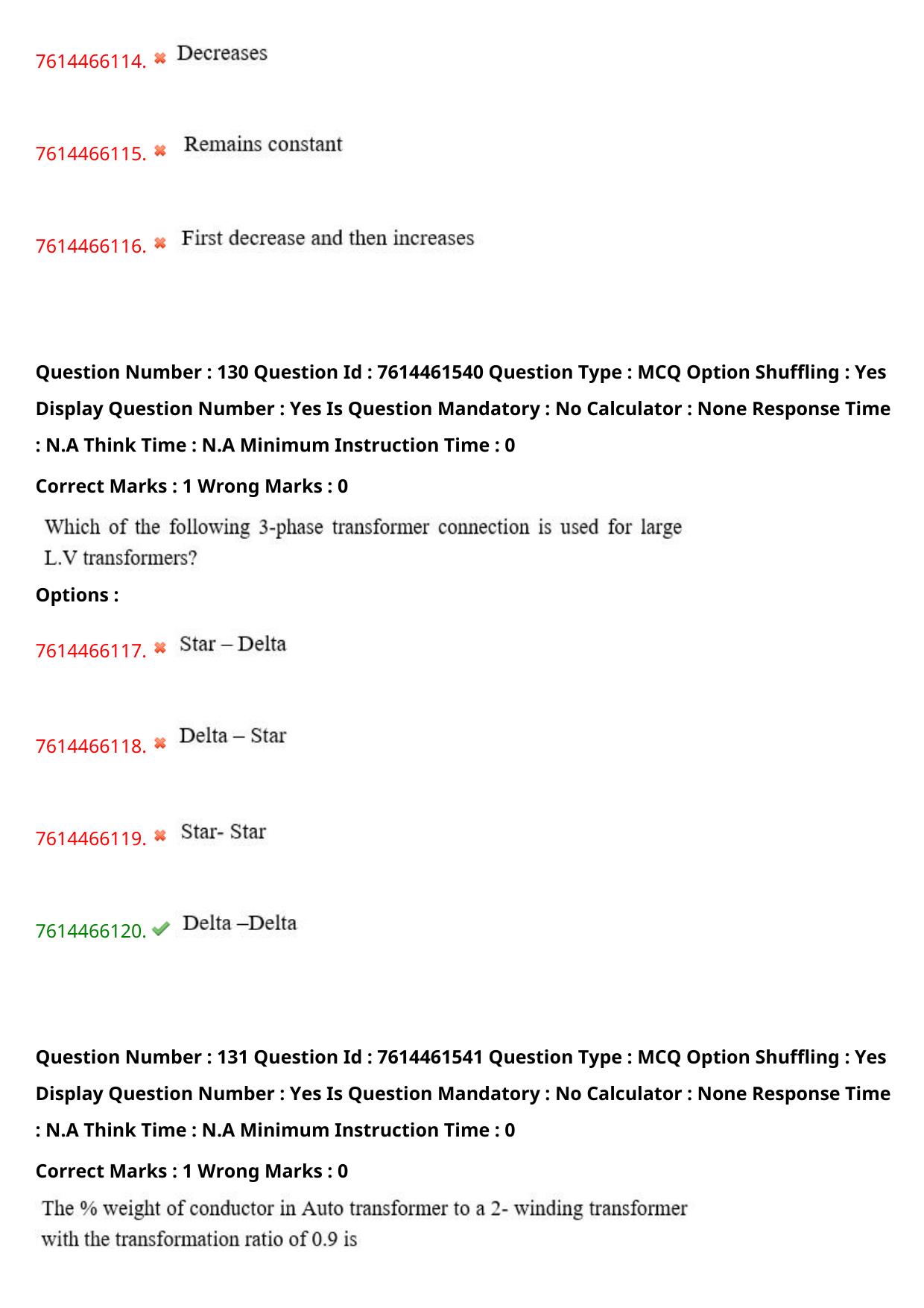 TS ECET 2024: EEE - ELECTRICAL AND ELECTRONICS ENGINEERING Master Question Paper With Preliminary Key - Page 80