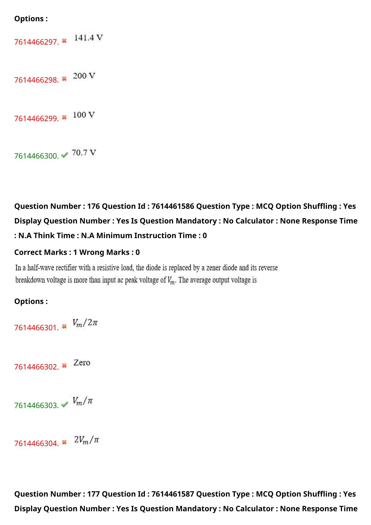 TS ECET 2024: EEE - ELECTRICAL AND ELECTRONICS ENGINEERING Master Question Paper With Preliminary Key - Page 107