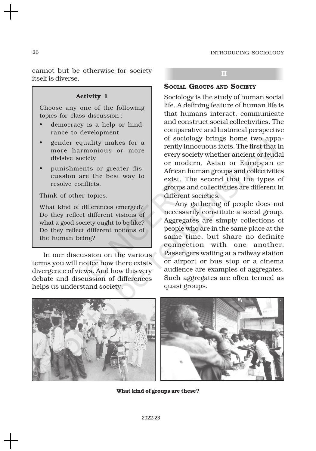 NCERT Book for Class 11 Sociology (Part-I) Chapter 2 Terms, Concepts and Their Use in Sociology - Page 3