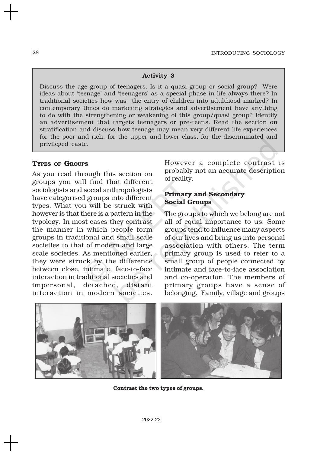 NCERT Book for Class 11 Sociology (Part-I) Chapter 2 Terms, Concepts and Their Use in Sociology - Page 5