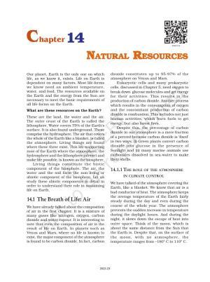 NCERT Book for Class 9 Science Chapter 14 Natural Resources