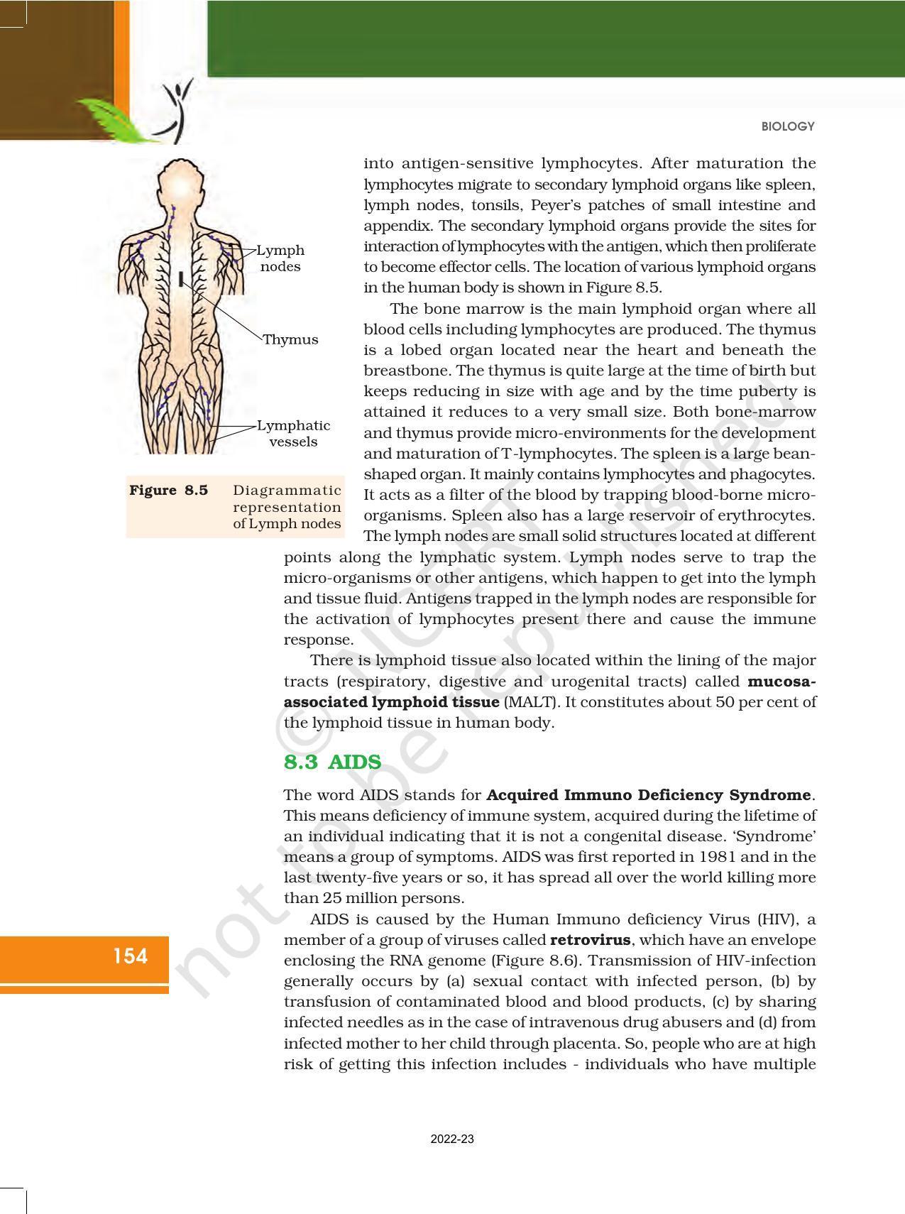 NCERT Book for Class 12 Biology Chapter 8 Human Health and Disease - Page 12