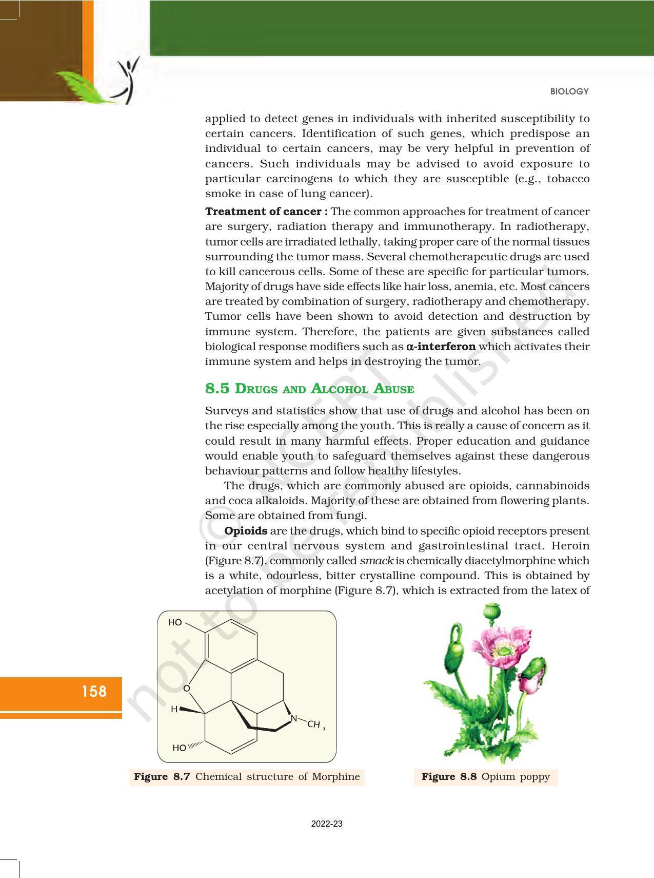 NCERT Book for Class 12 Biology Chapter 8 Human Health and Disease - Page 16