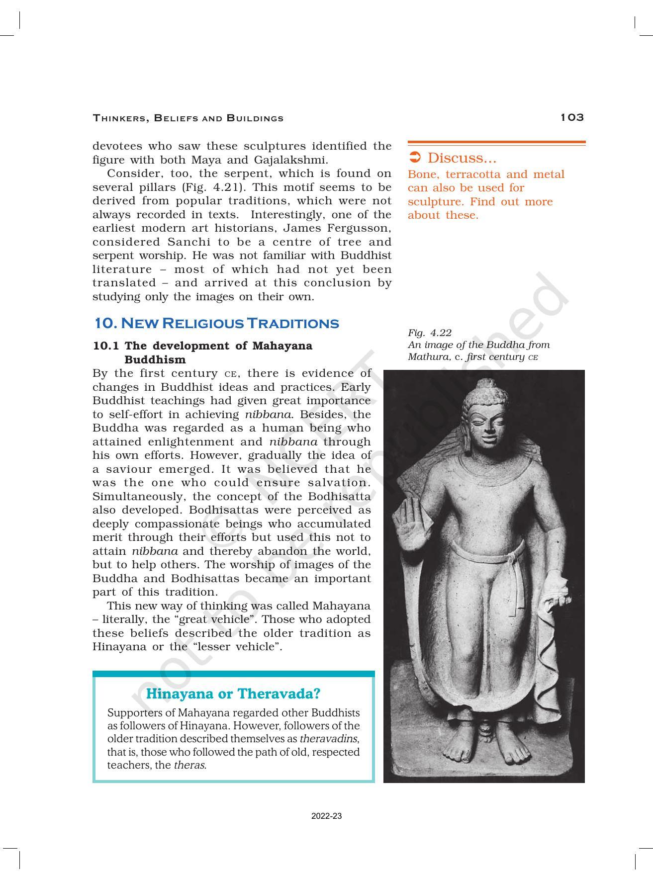 NCERT Book For Class 12 History Chapter 4 Thinkers, Beliefs