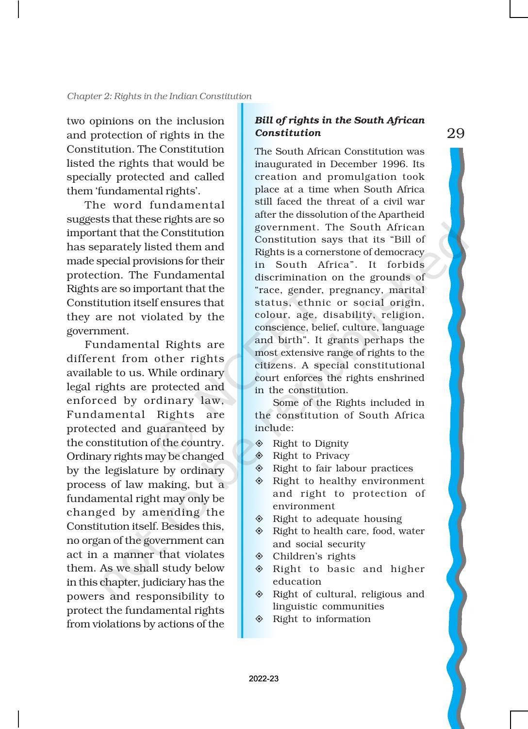 NCERT Book for Class 11 Political Science (Indian Constitution at Work) Chapter 2 Rights in the Indian Constitution - Page 4