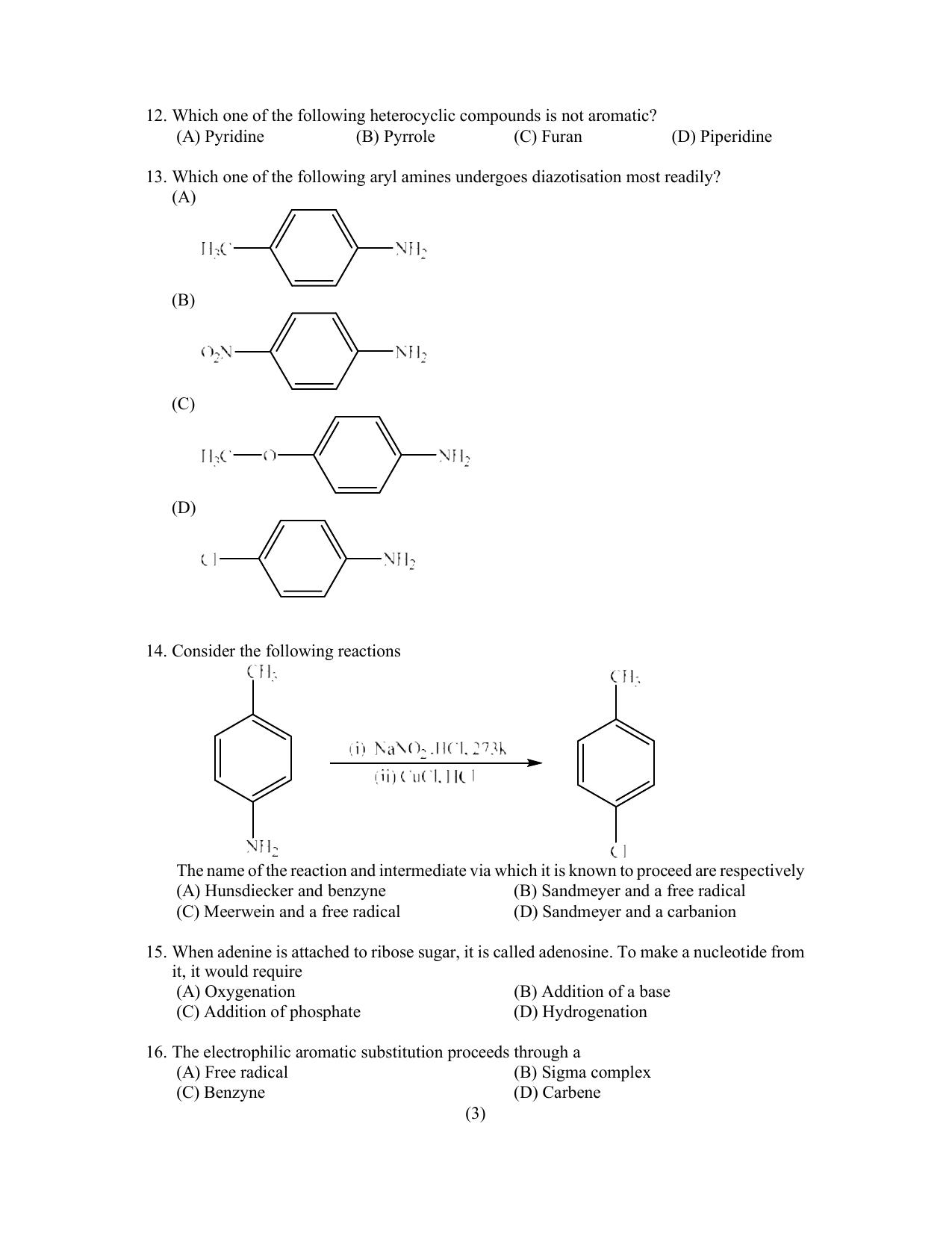 PU CET PG 2022 Question Paper - IndCareer Docs