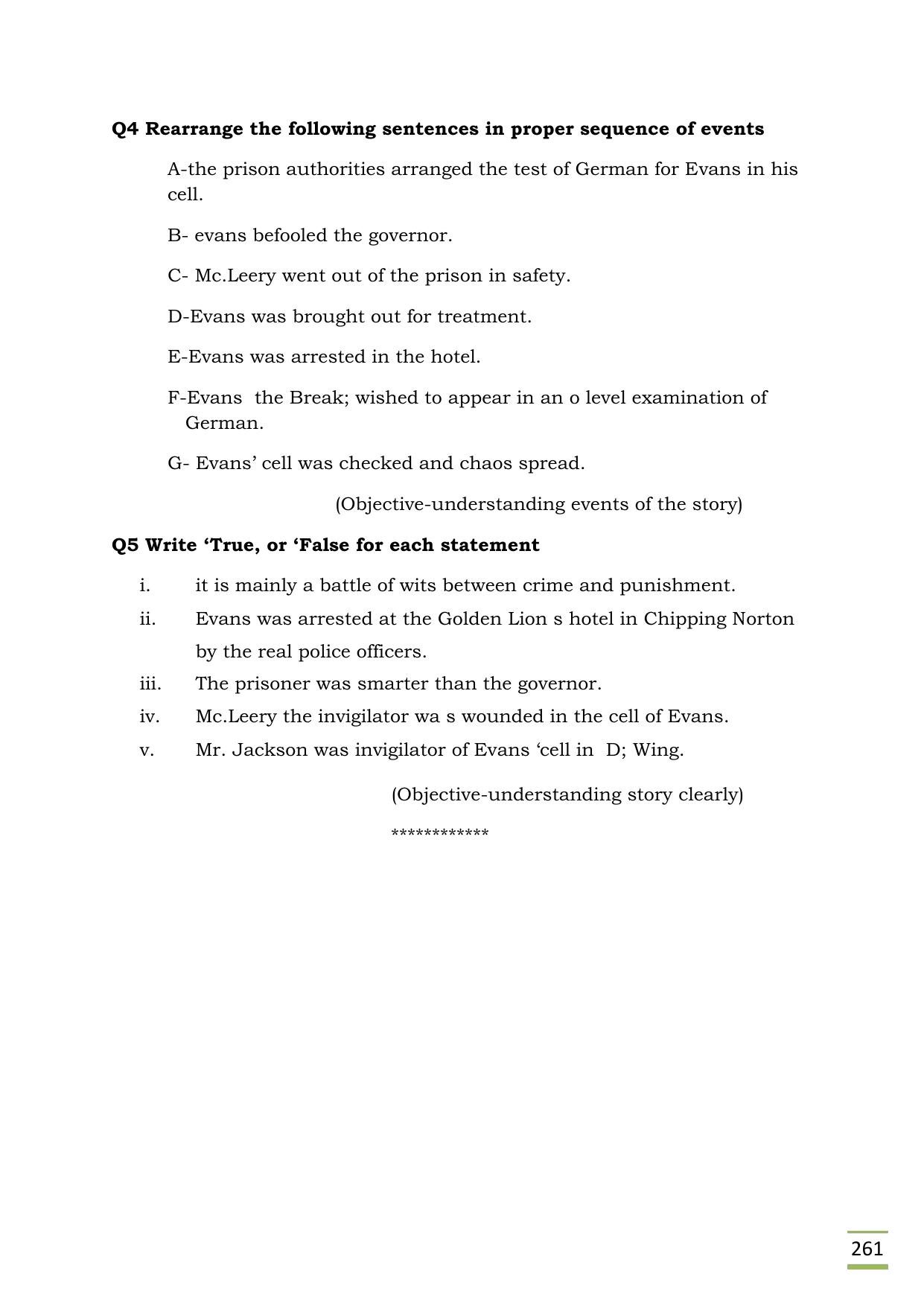 CBSE Worksheets for Class 11 English Evans tries an O level Assignment - Page 2